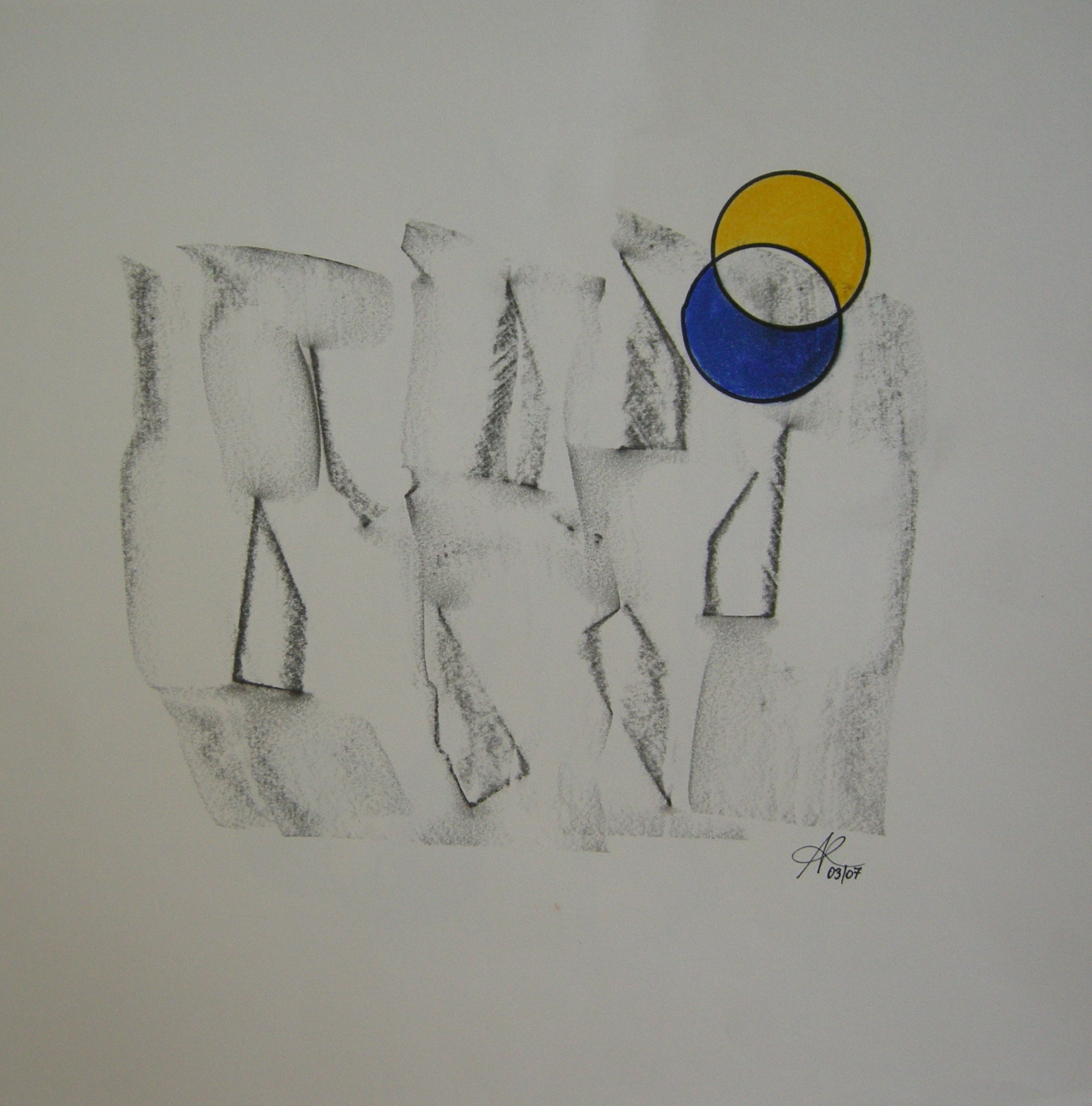 Berührungspunkte 2007 - 40x40