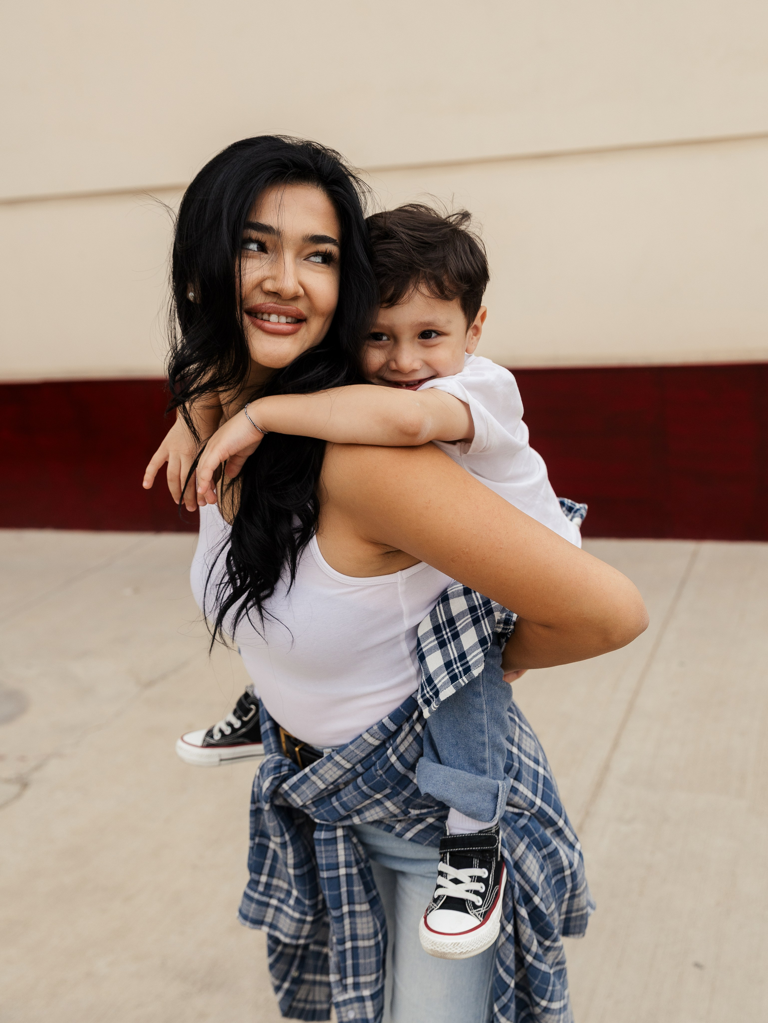 Mom and Her Little Boy. Family and wedding photographer in Bangkok, Thailand