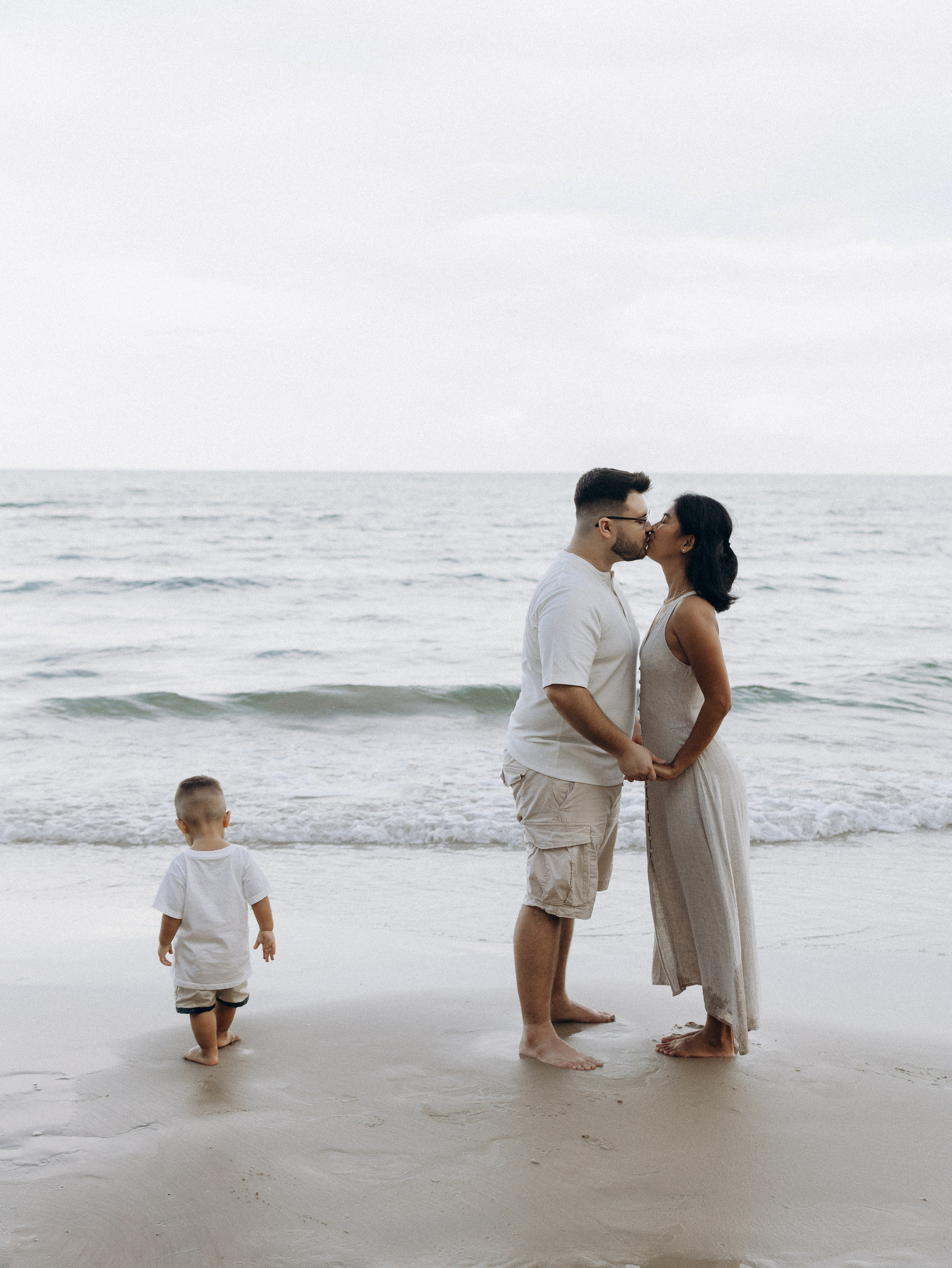 At the beach. Family and wedding photographer in Bangkok, Thailand