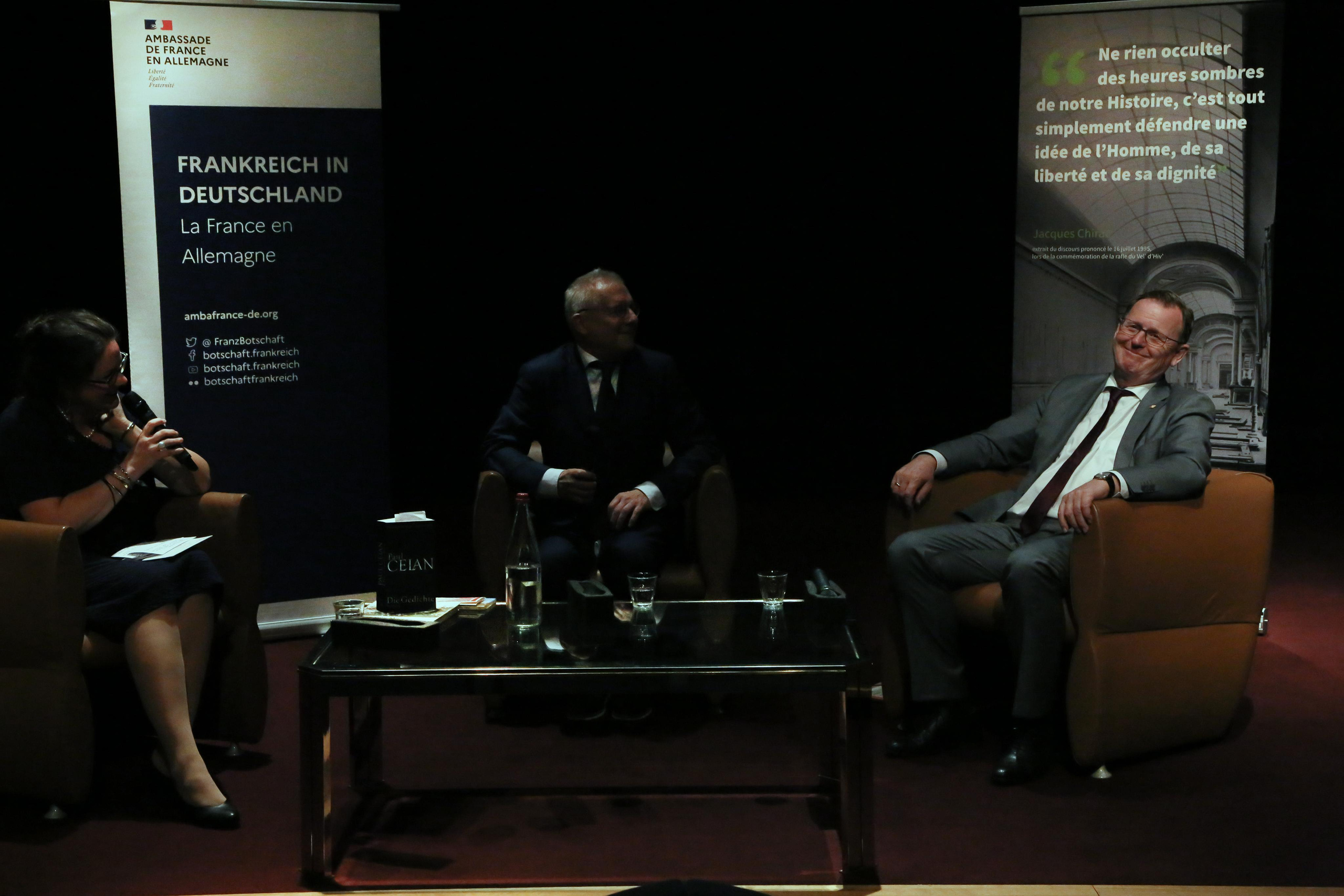 Ambassade de France en Allemagne. Projection « Les eaux du Boug ». Natalia Bogdanovska. Films et photographie corporate en France