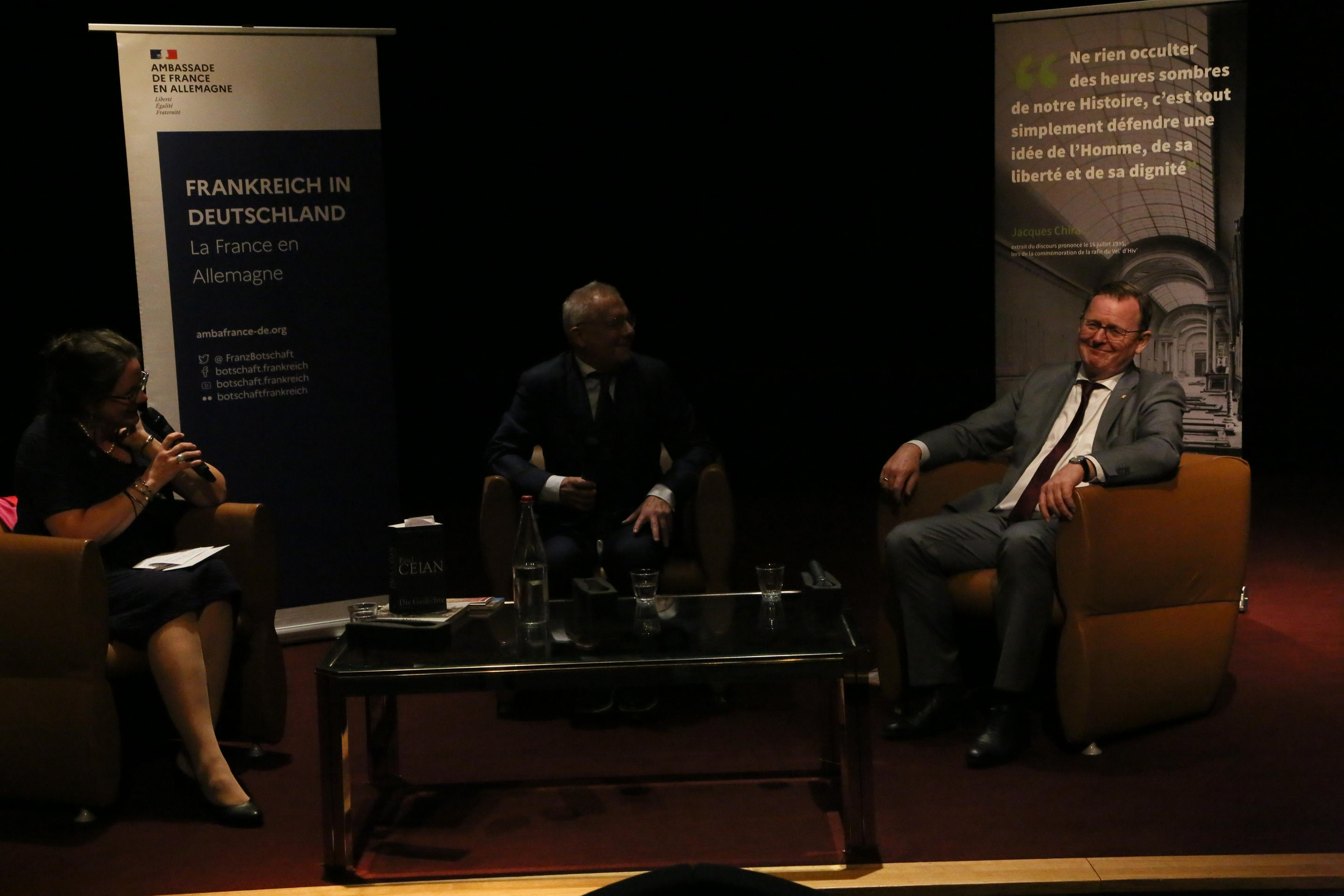 Ambassade de France en Allemagne. Projection « Les eaux du Boug ». Natalia Bogdanovska. Films et photographie corporate en France