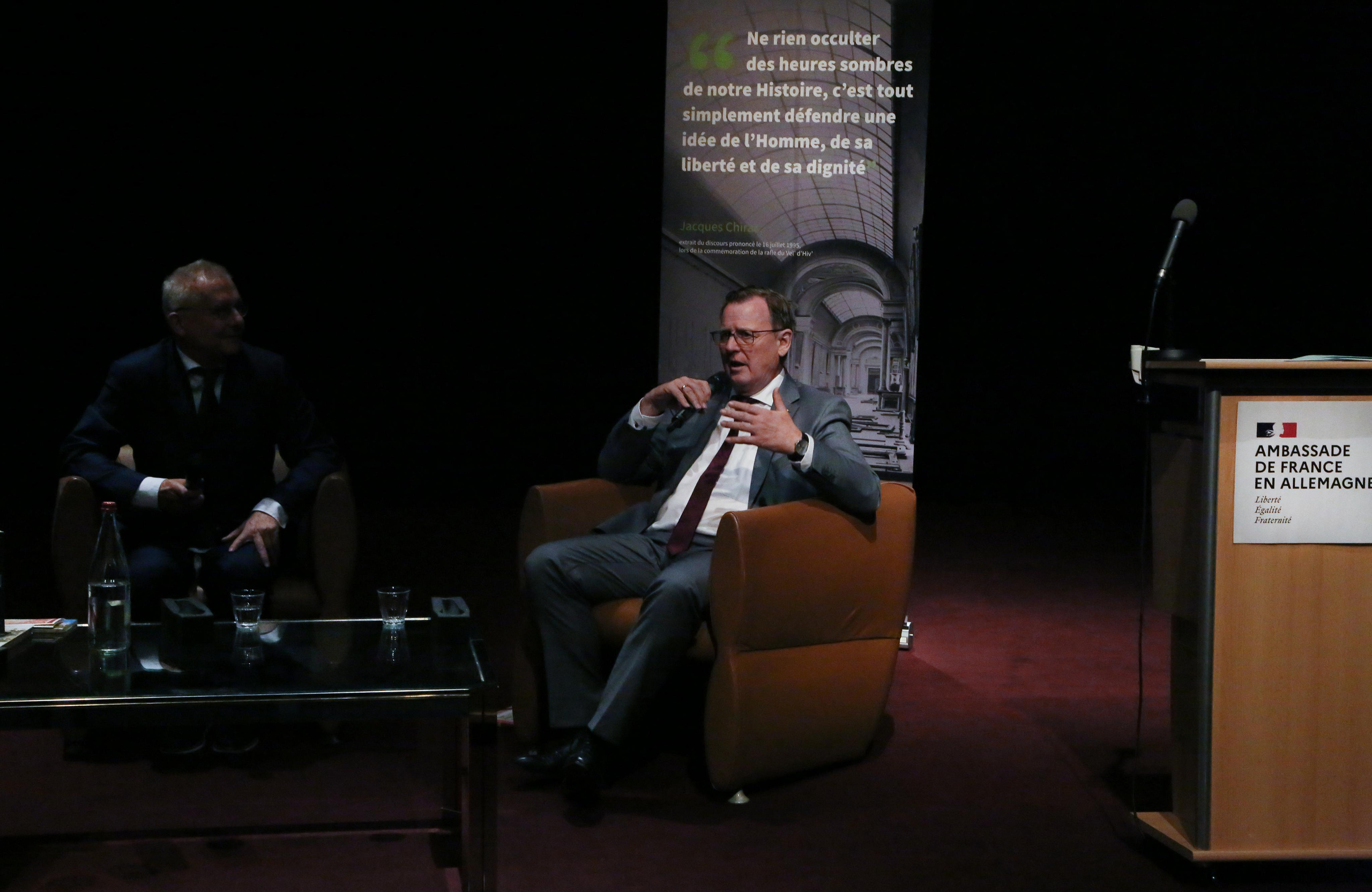 Ambassade de France en Allemagne. Projection « Les eaux du Boug ». Natalia Bogdanovska. Films et photographie corporate en France