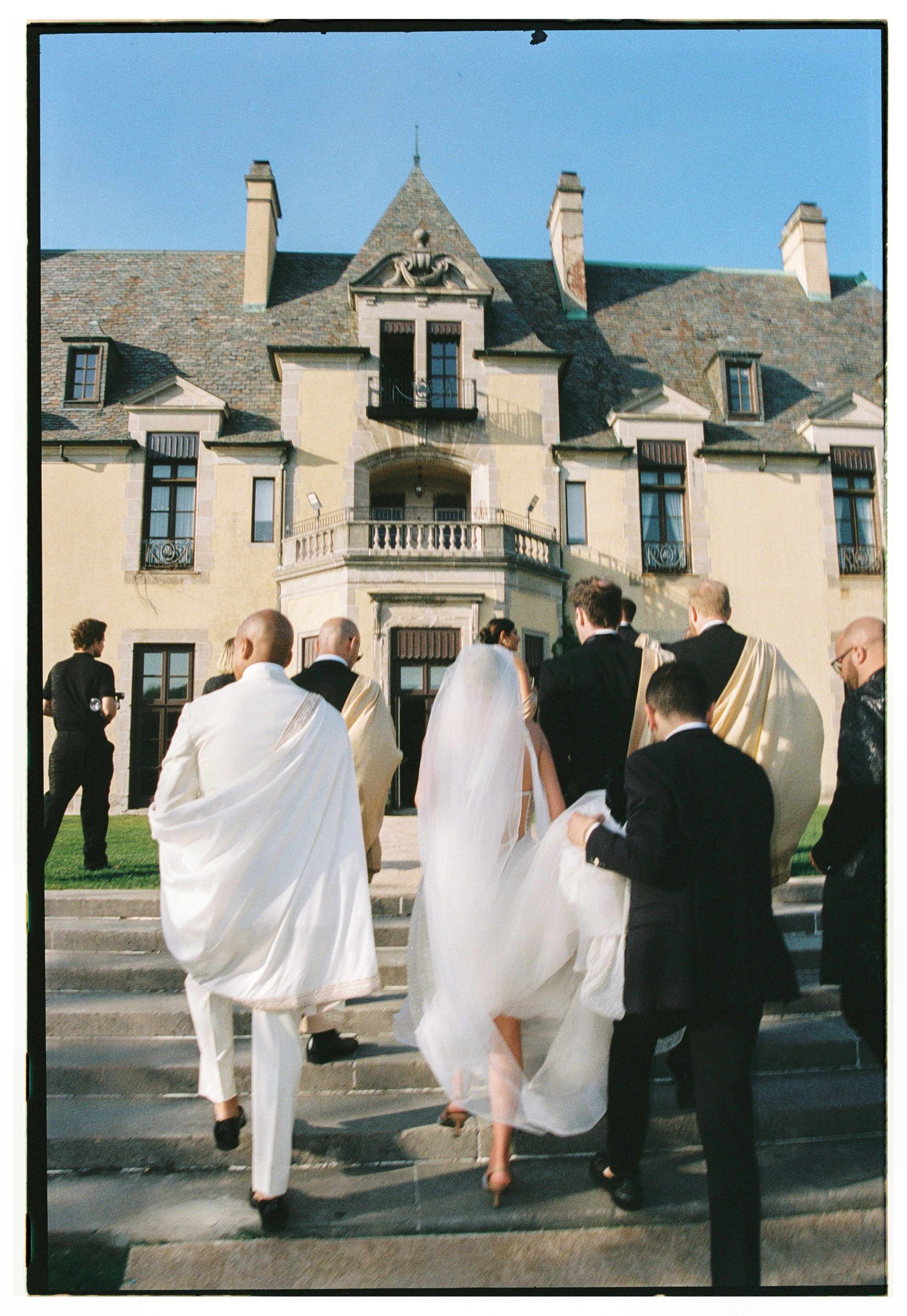 Akshay & Arielle’s Wedding at Oheka Castle | Captured on Kodak Portra 400 Film
