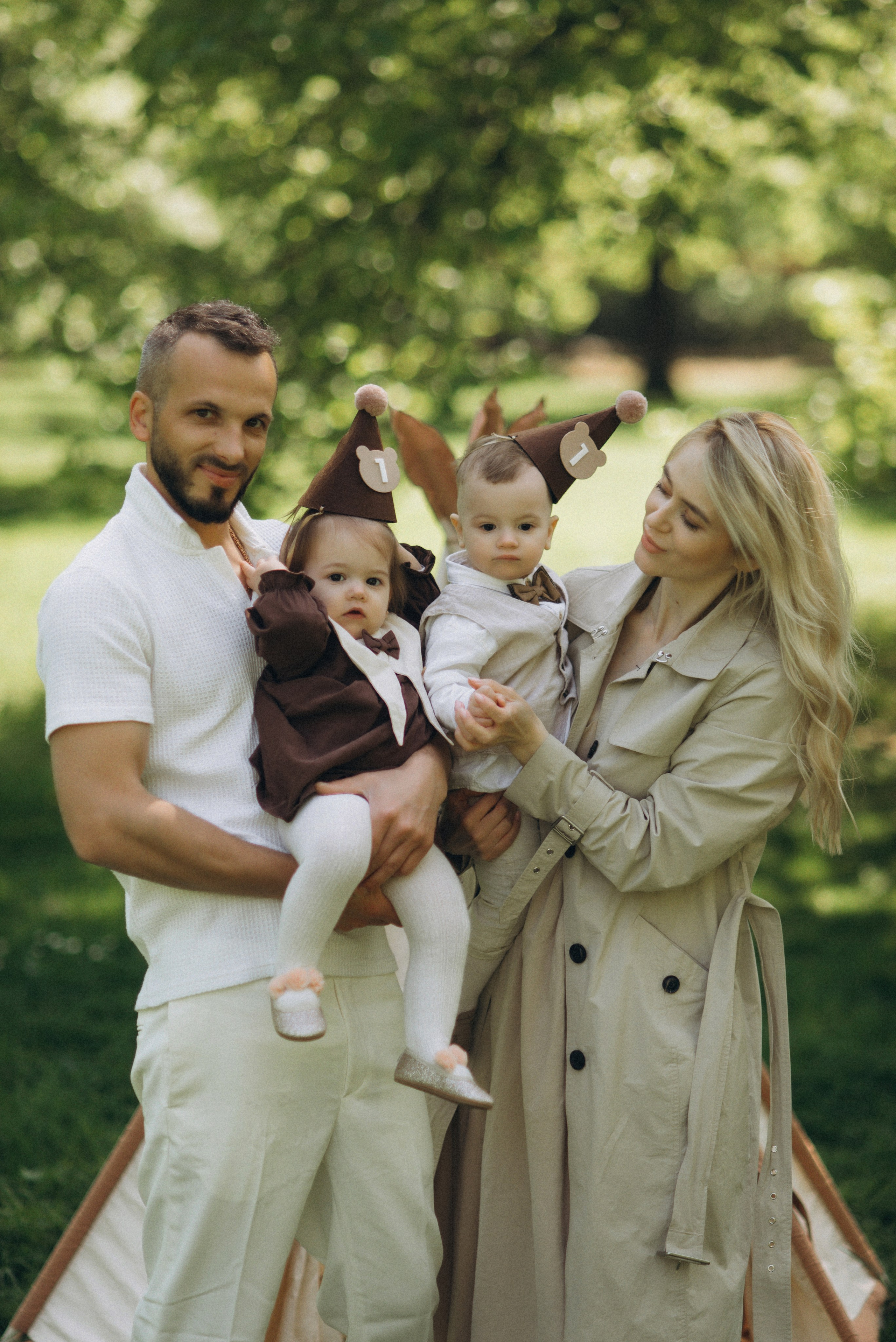 1 YEAR in the park. Семейный фотограф Лейпциг, Германия