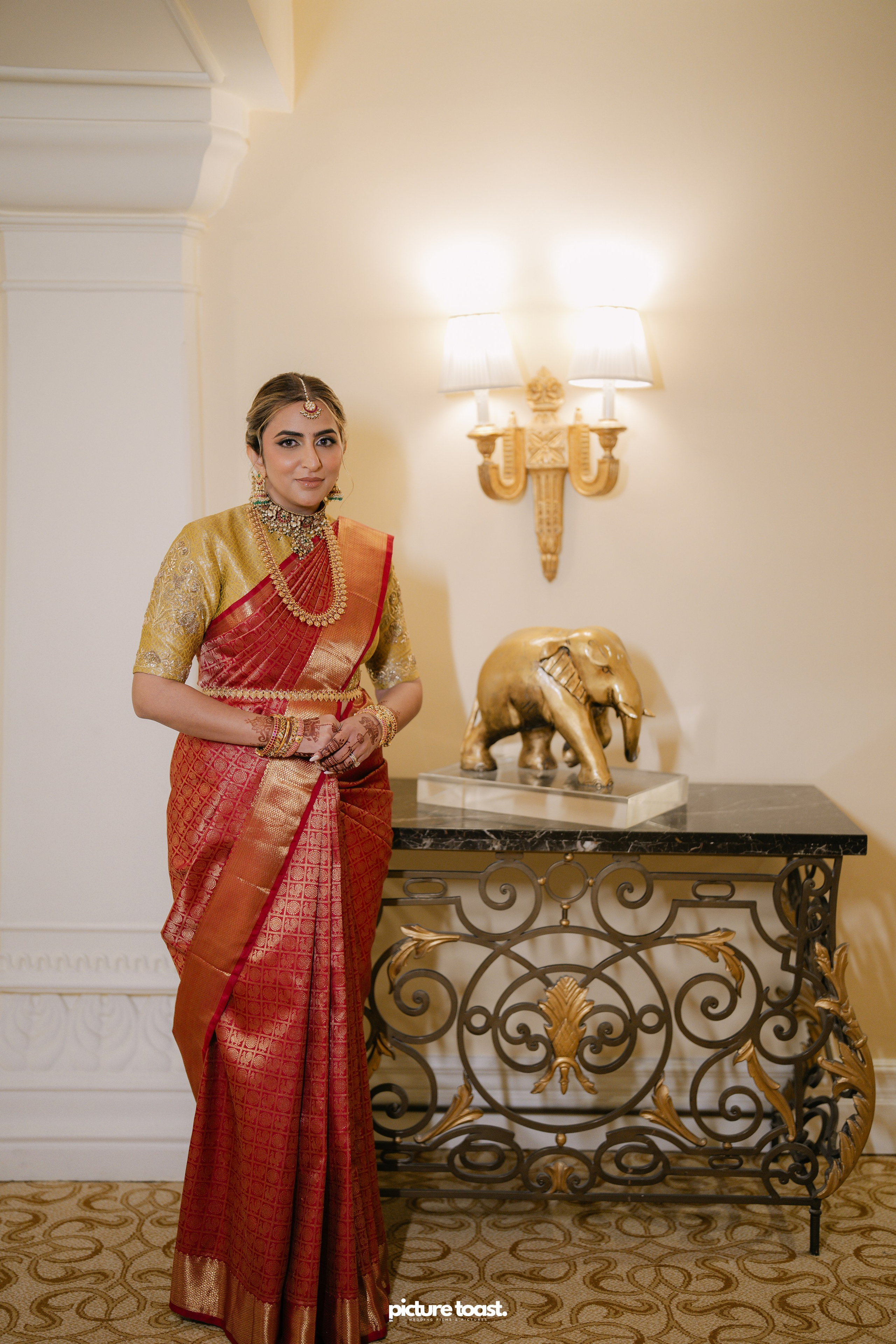 South Indian Wedding Ft. Aashna & Rajiv. Fine art Wedding Photographers in India & Canada