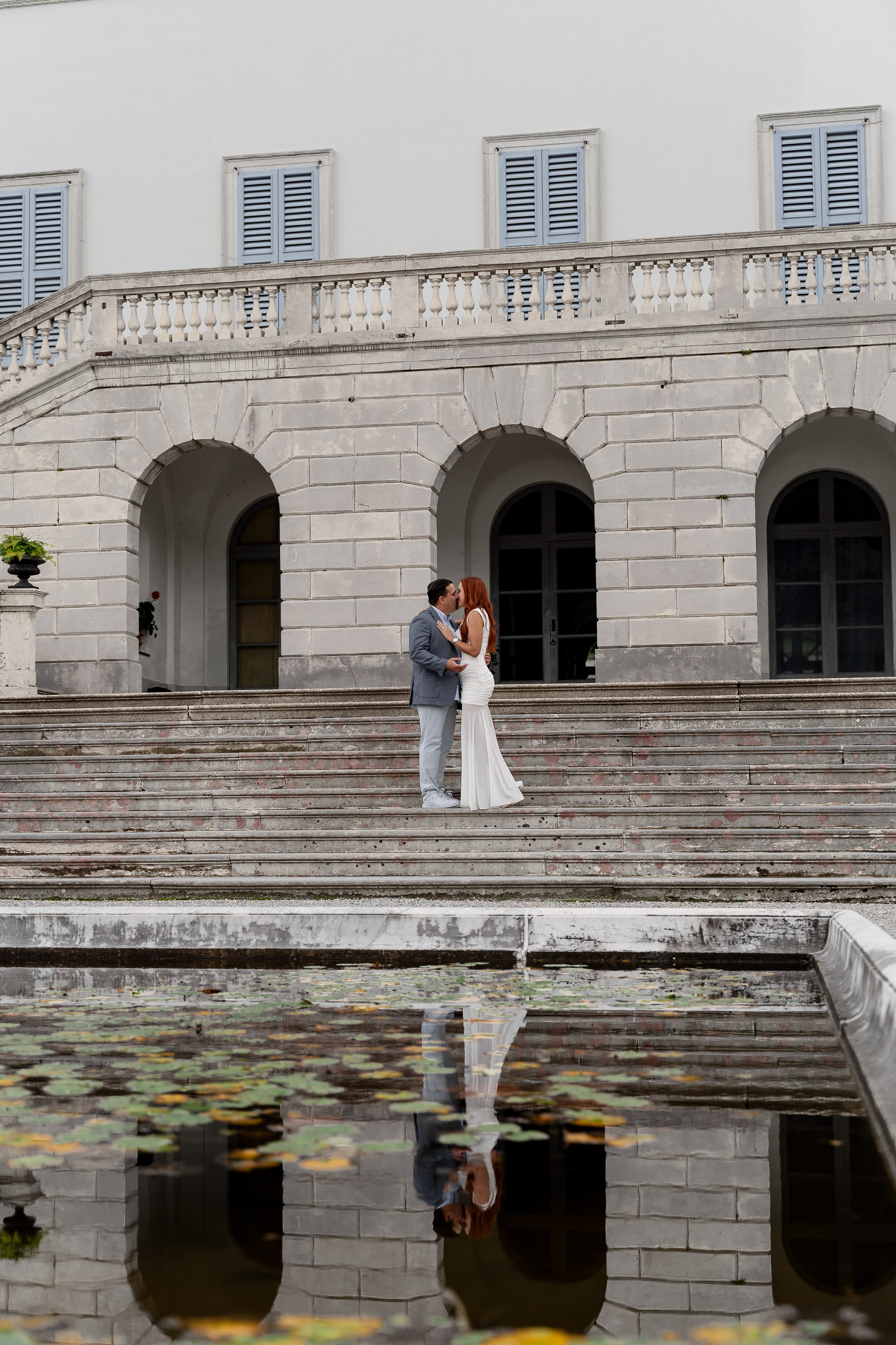 Villa Melzi Secret Proposal in Bellagio. Proposal Photographer in Lake Como