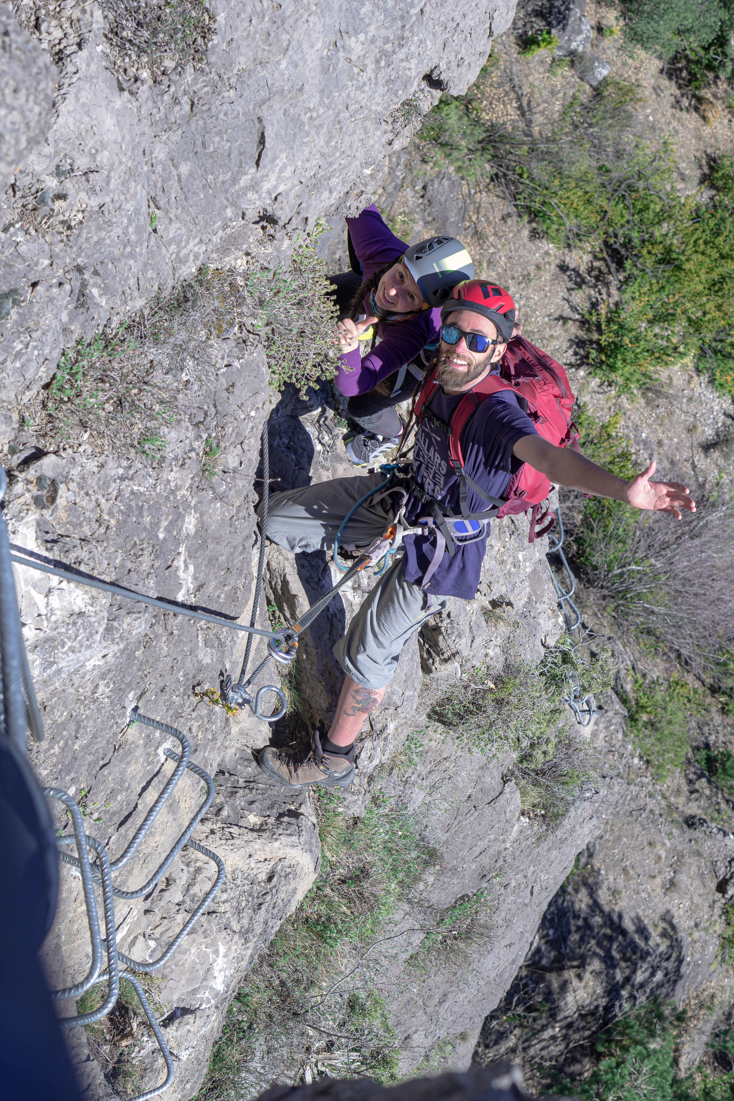 Vía ferrata Tossal de Miravet. Alba del Norte Studio
