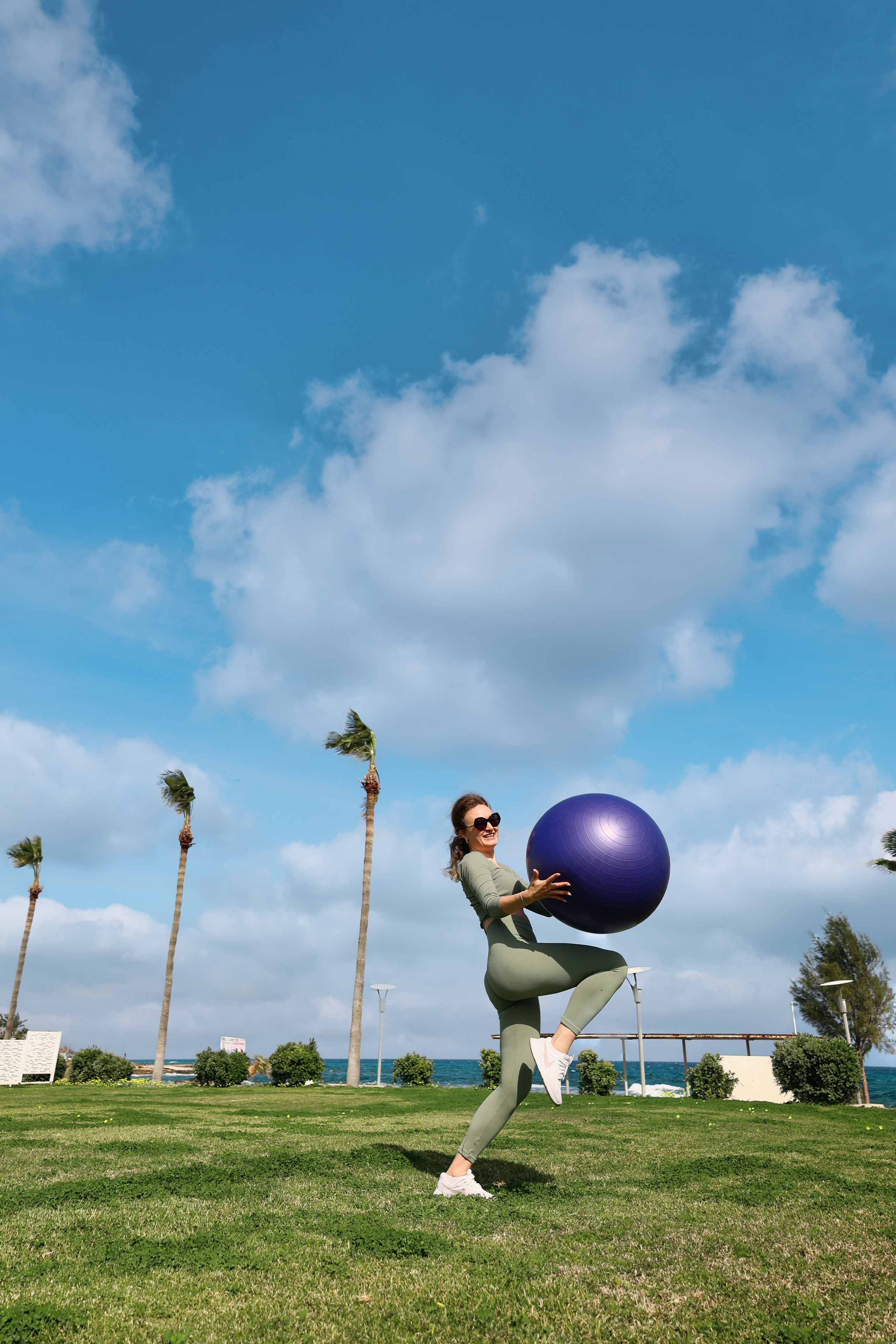 Съемка для фитнес-туров на Кипр. Февраль, 2022. Cyprus Vision. Photos and videos in Cyprus — Ayia Napa, Protaras