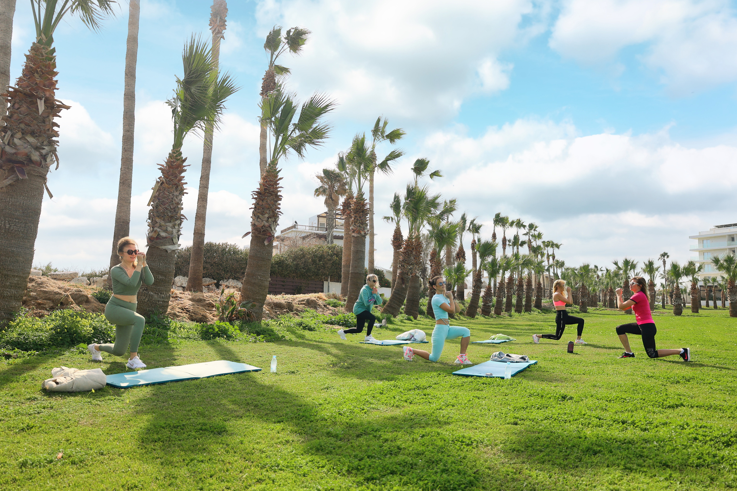 Съемка для фитнес-туров на Кипр. Февраль, 2022. Cyprus Vision. Photos and videos in Cyprus — Ayia Napa, Protaras