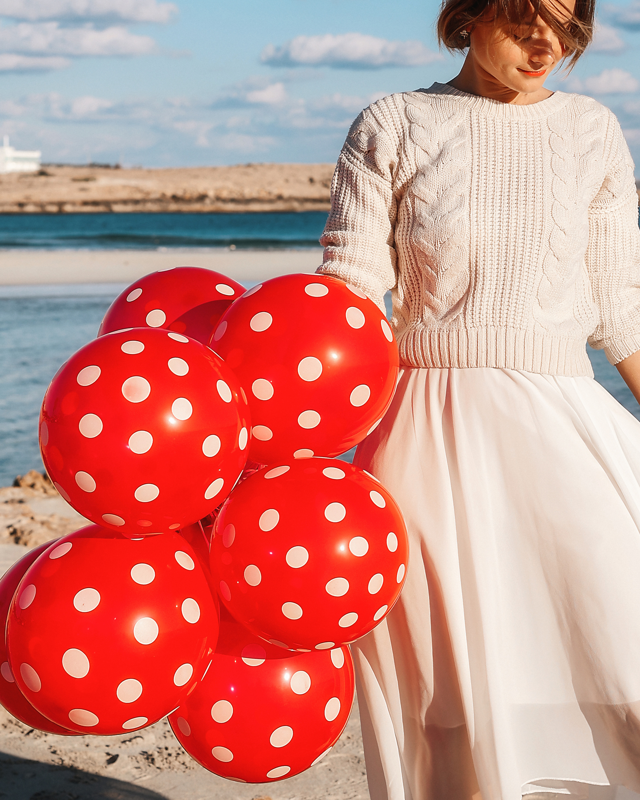 Фотосессия на Нисси Бич (Айя-Напа). Февраль, 2023. Cyprus Vision. Φωτογραφίες και βίντεο στην Κύπρο — Αγία Νάπα, Πρωταράς