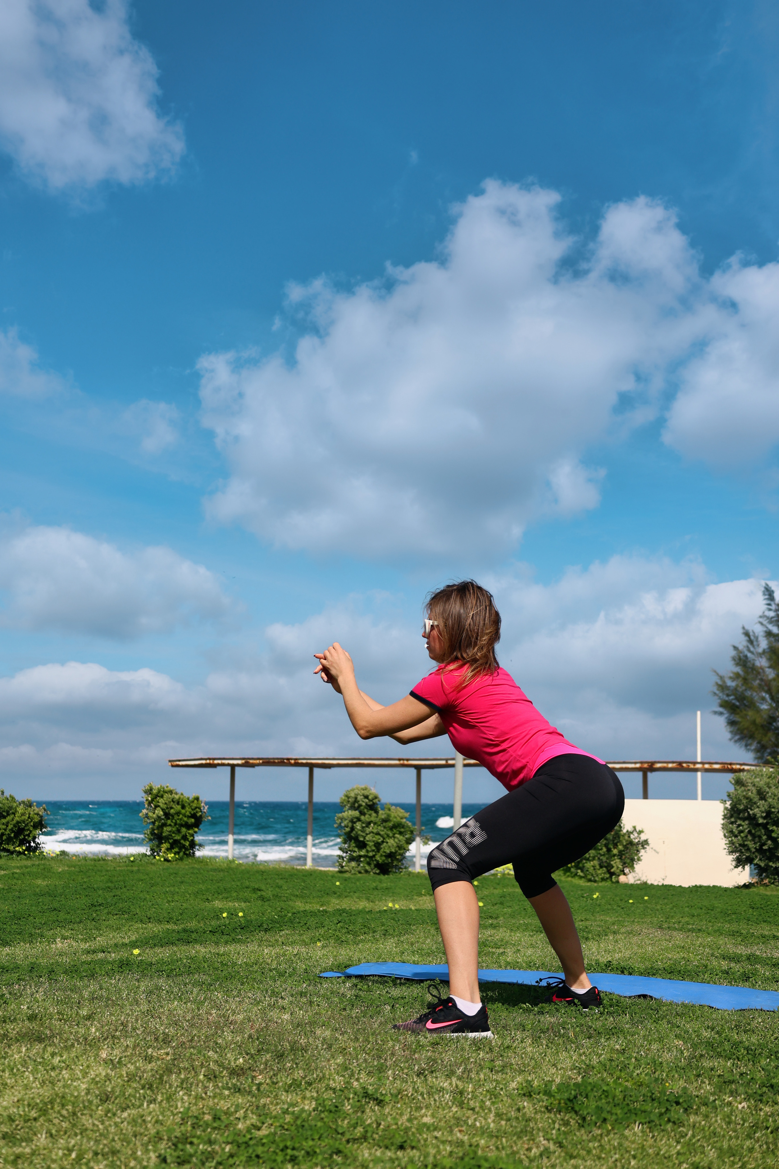 Съемка для фитнес-туров на Кипр. Февраль, 2022. Cyprus Vision. Photos and videos in Cyprus — Ayia Napa, Protaras