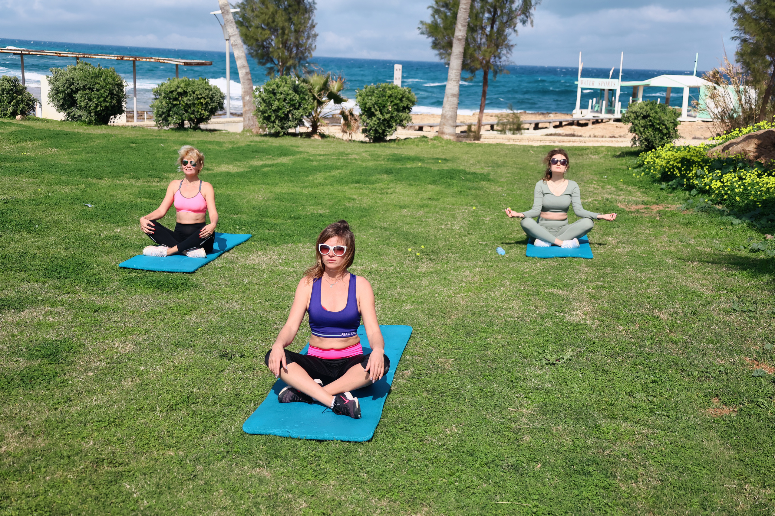 Съемка для фитнес-туров на Кипр. Февраль, 2022. Cyprus Vision. Photos and videos in Cyprus — Ayia Napa, Protaras