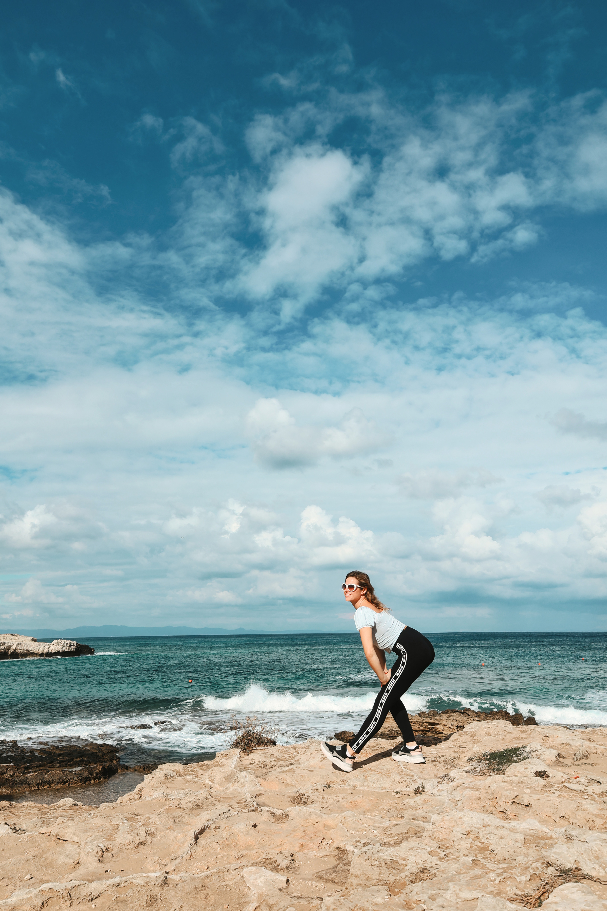 Съемка для фитнес-тренера. Январь, 2022. Cyprus Vision. Фото и видео на Кипре — Айя-Напа, Протарас