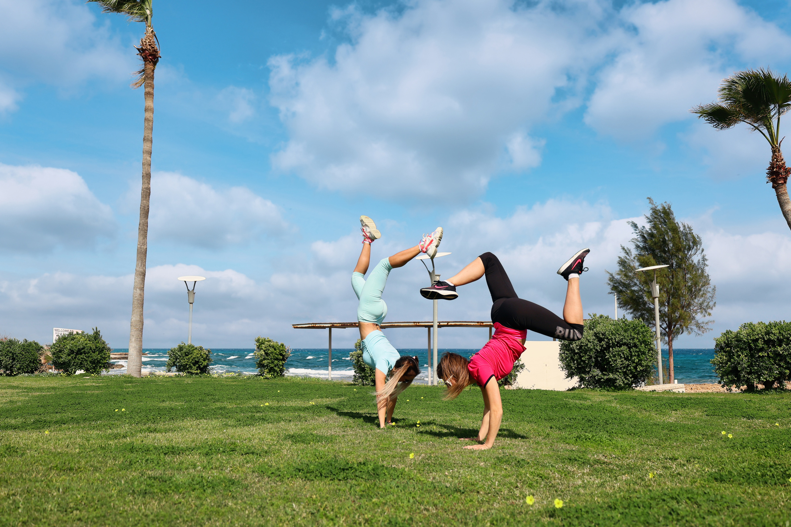 Съемка для фитнес-туров на Кипр. Февраль, 2022. Cyprus Vision. Photos and videos in Cyprus — Ayia Napa, Protaras