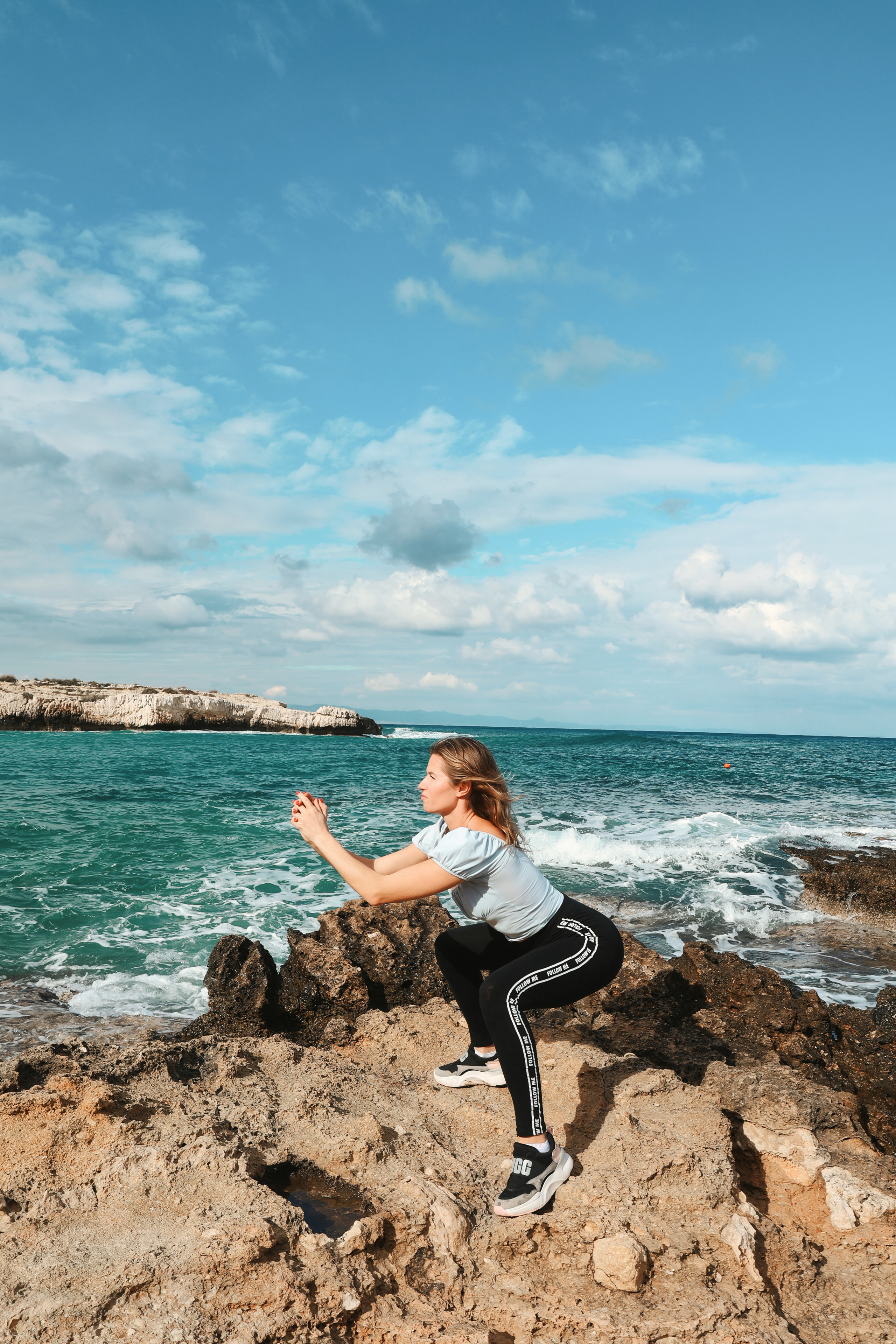 Съемка для фитнес-тренера. Январь, 2022. Cyprus Vision. Фото и видео на Кипре — Айя-Напа, Протарас