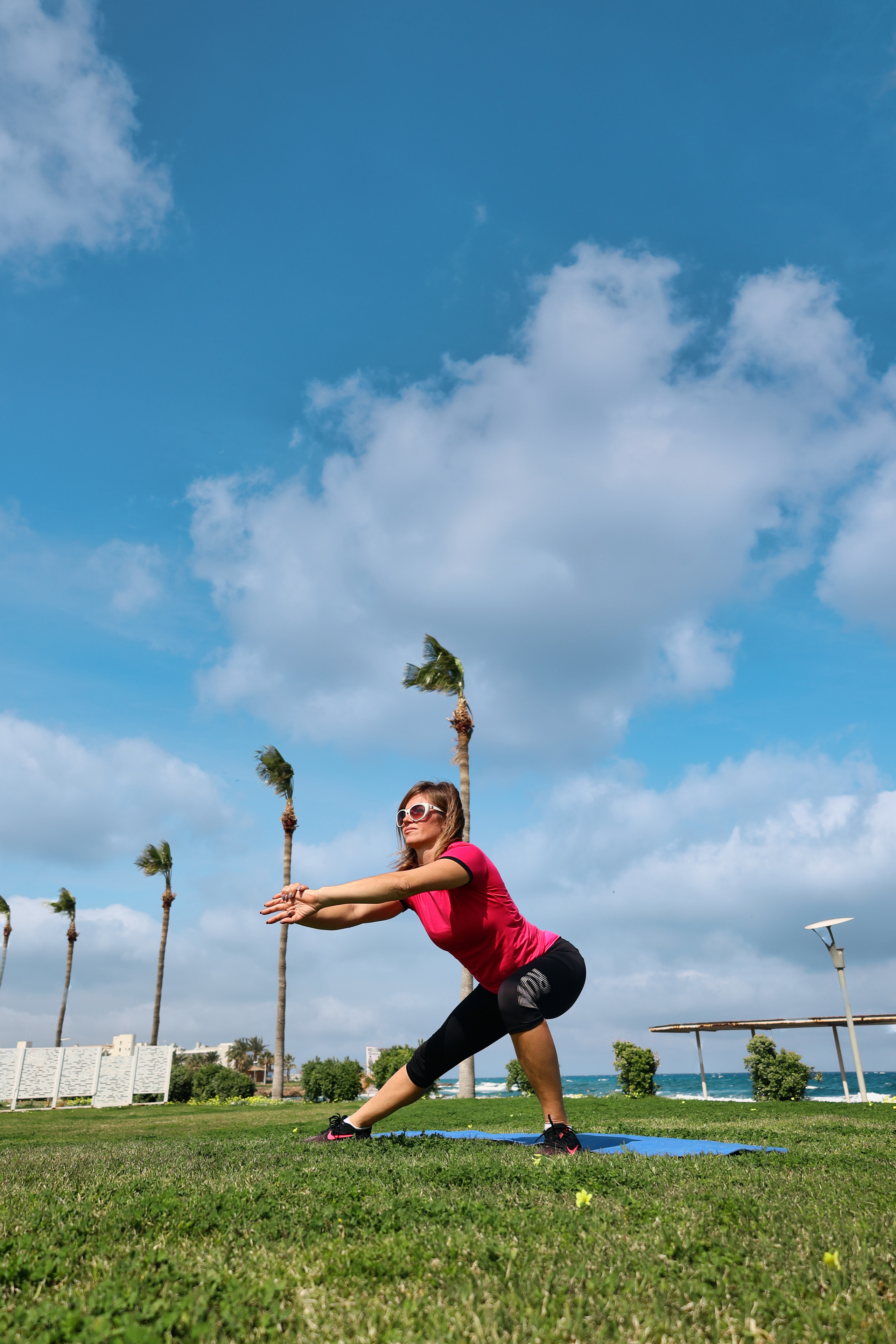 Съемка для фитнес-туров на Кипр. Февраль, 2022. Cyprus Vision. Photos and videos in Cyprus — Ayia Napa, Protaras