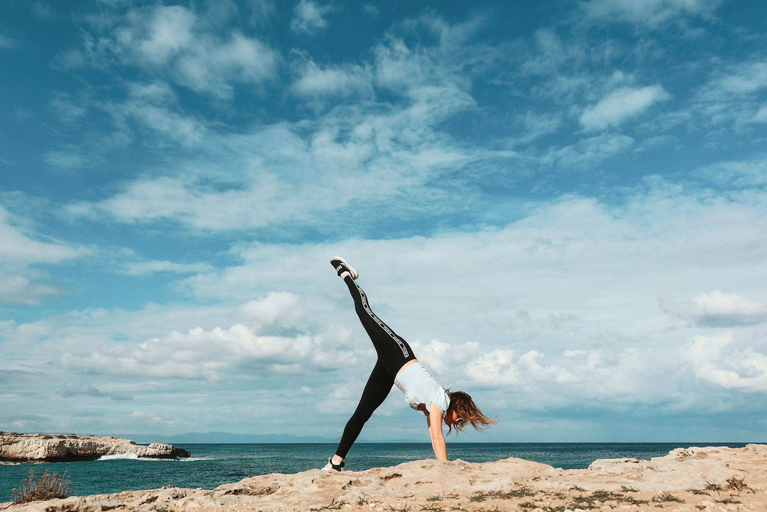 Съемка для фитнес-тренера. Январь, 2022. Cyprus Vision. Фото и видео на Кипре — Айя-Напа, Протарас