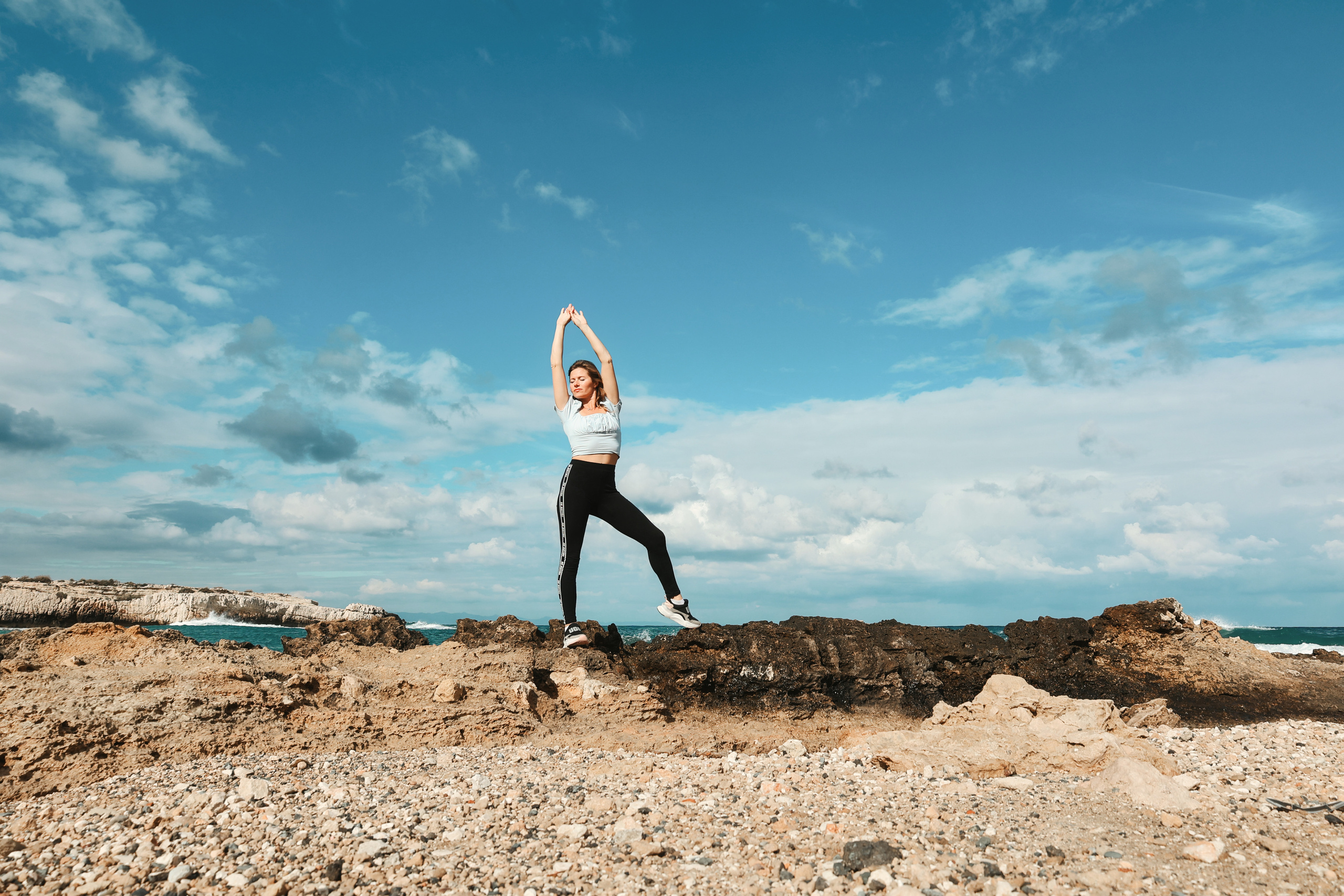 Съемка для фитнес-тренера. Январь, 2022. Cyprus Vision. Фото и видео на Кипре — Айя-Напа, Протарас