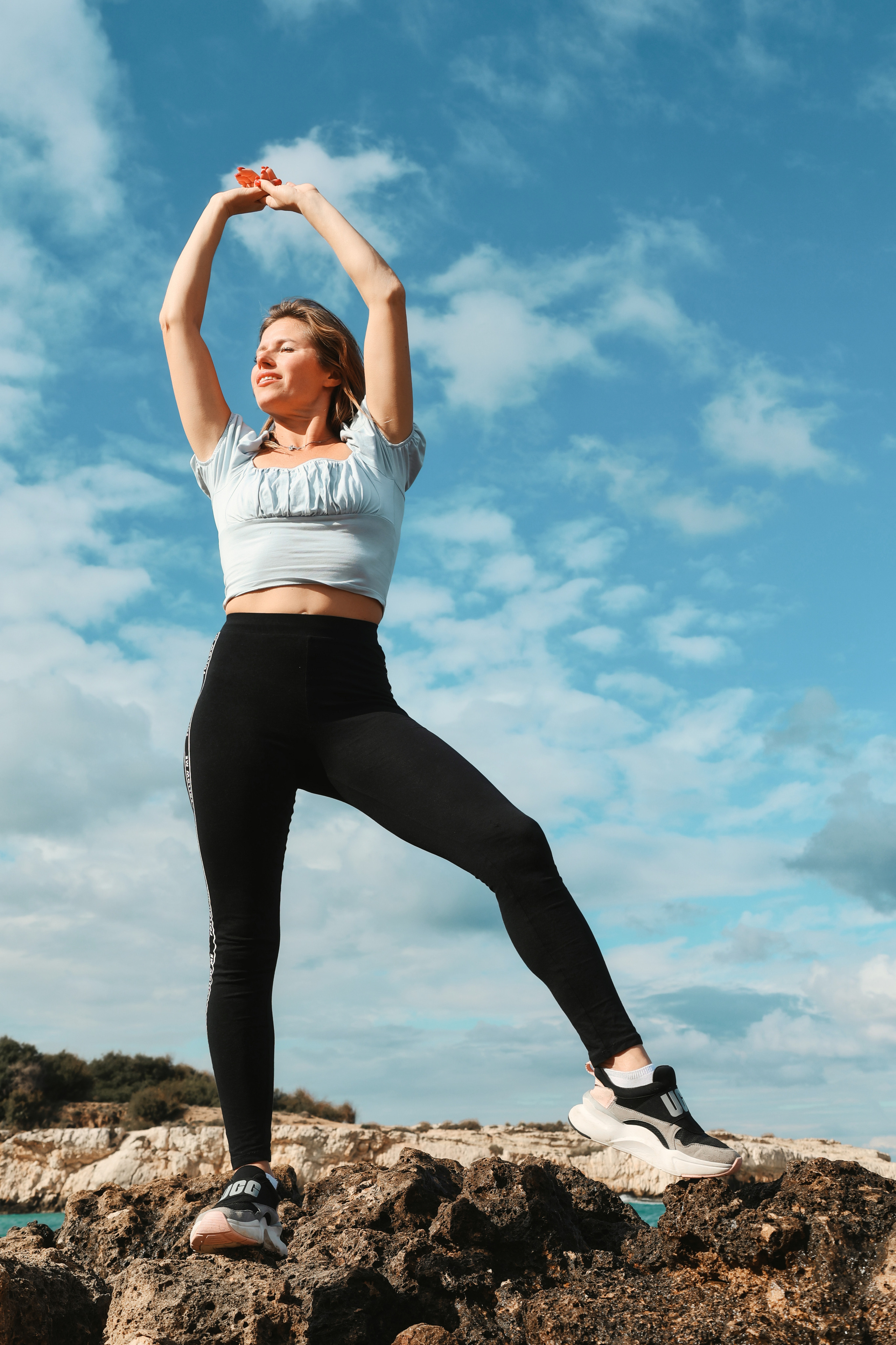 Съемка для фитнес-тренера. Январь, 2022. Cyprus Vision. Фото и видео на Кипре — Айя-Напа, Протарас