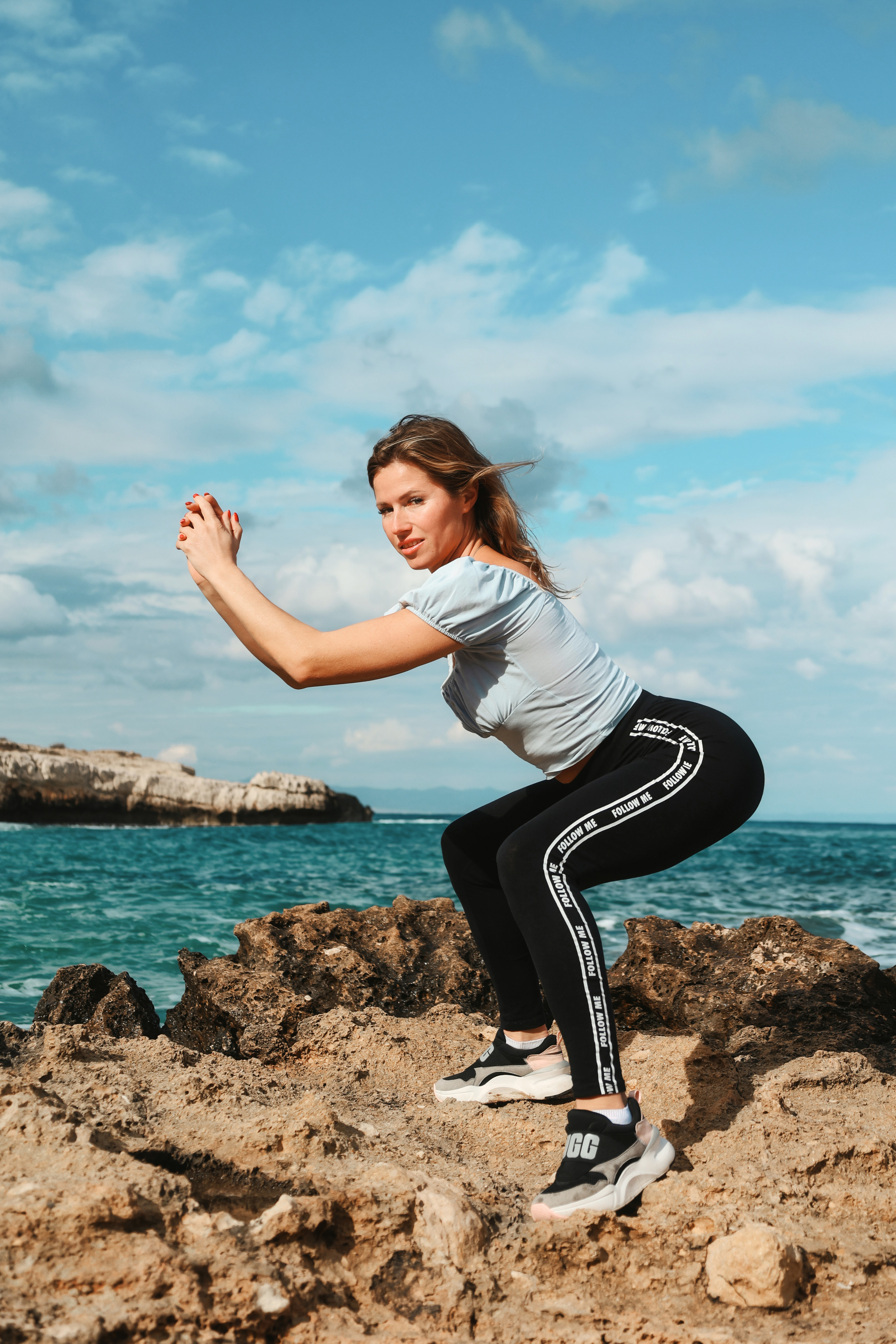 Съемка для фитнес-тренера. Январь, 2022. Cyprus Vision. Фото и видео на Кипре — Айя-Напа, Протарас