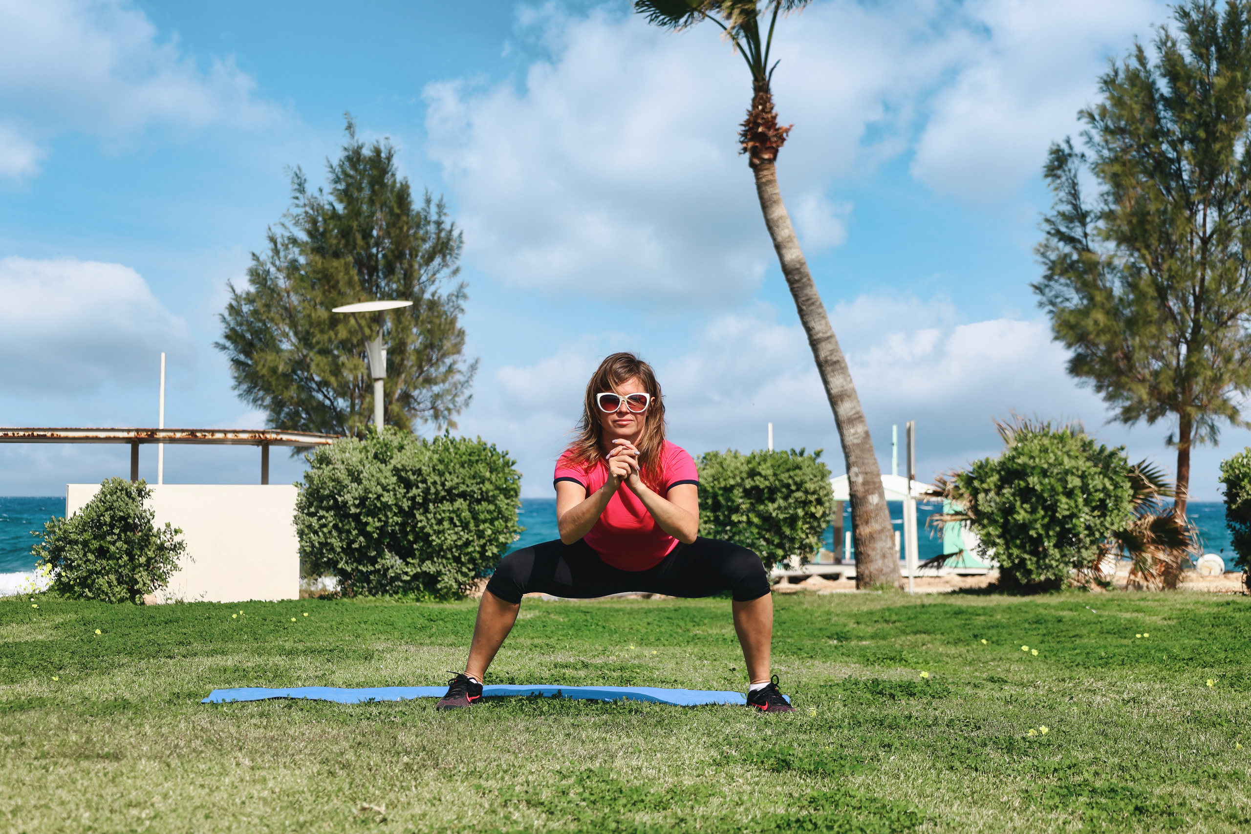 Съемка для фитнес-туров на Кипр. Февраль, 2022. Cyprus Vision. Photos and videos in Cyprus — Ayia Napa, Protaras