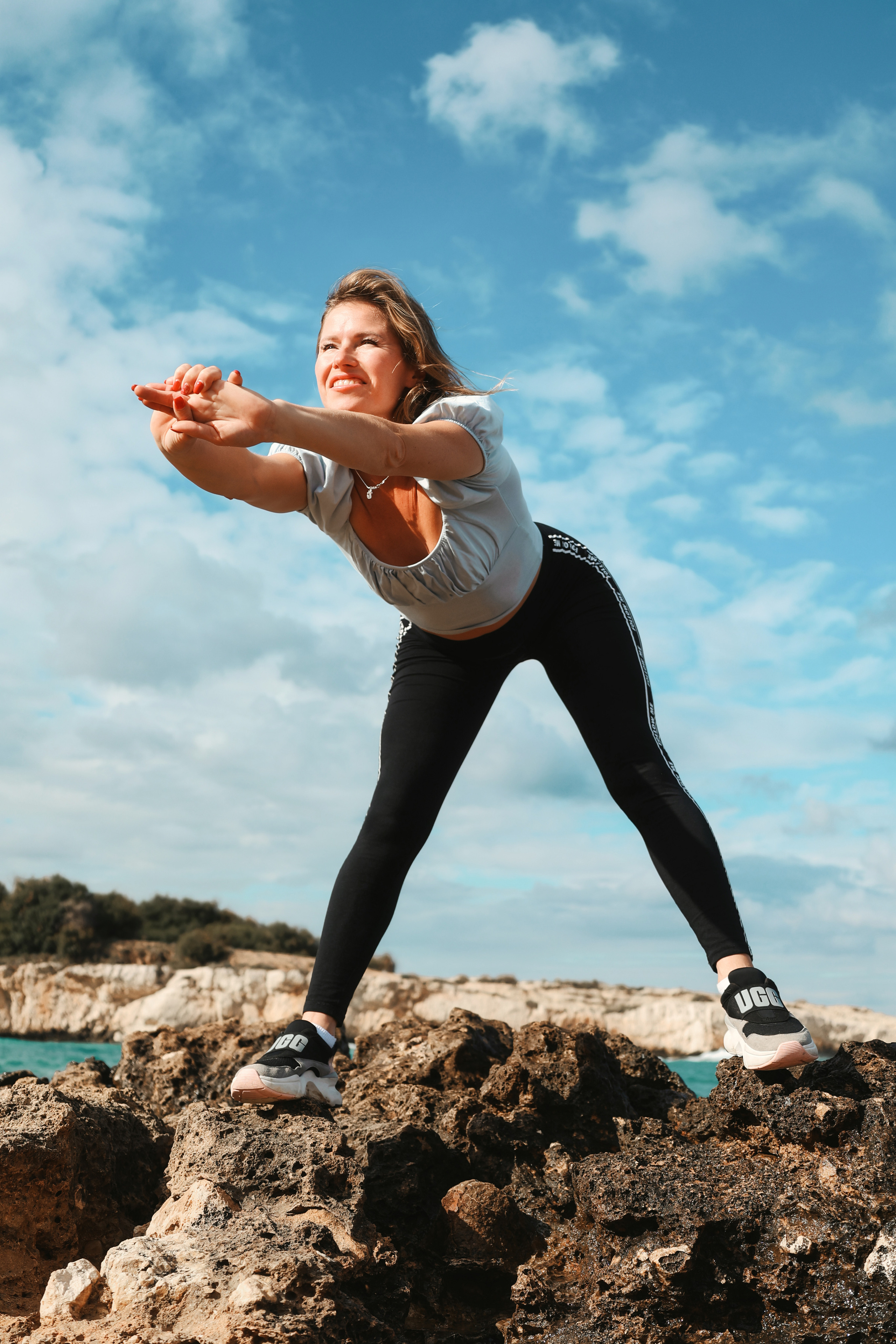 Съемка для фитнес-тренера. Январь, 2022. Cyprus Vision. Фото и видео на Кипре — Айя-Напа, Протарас