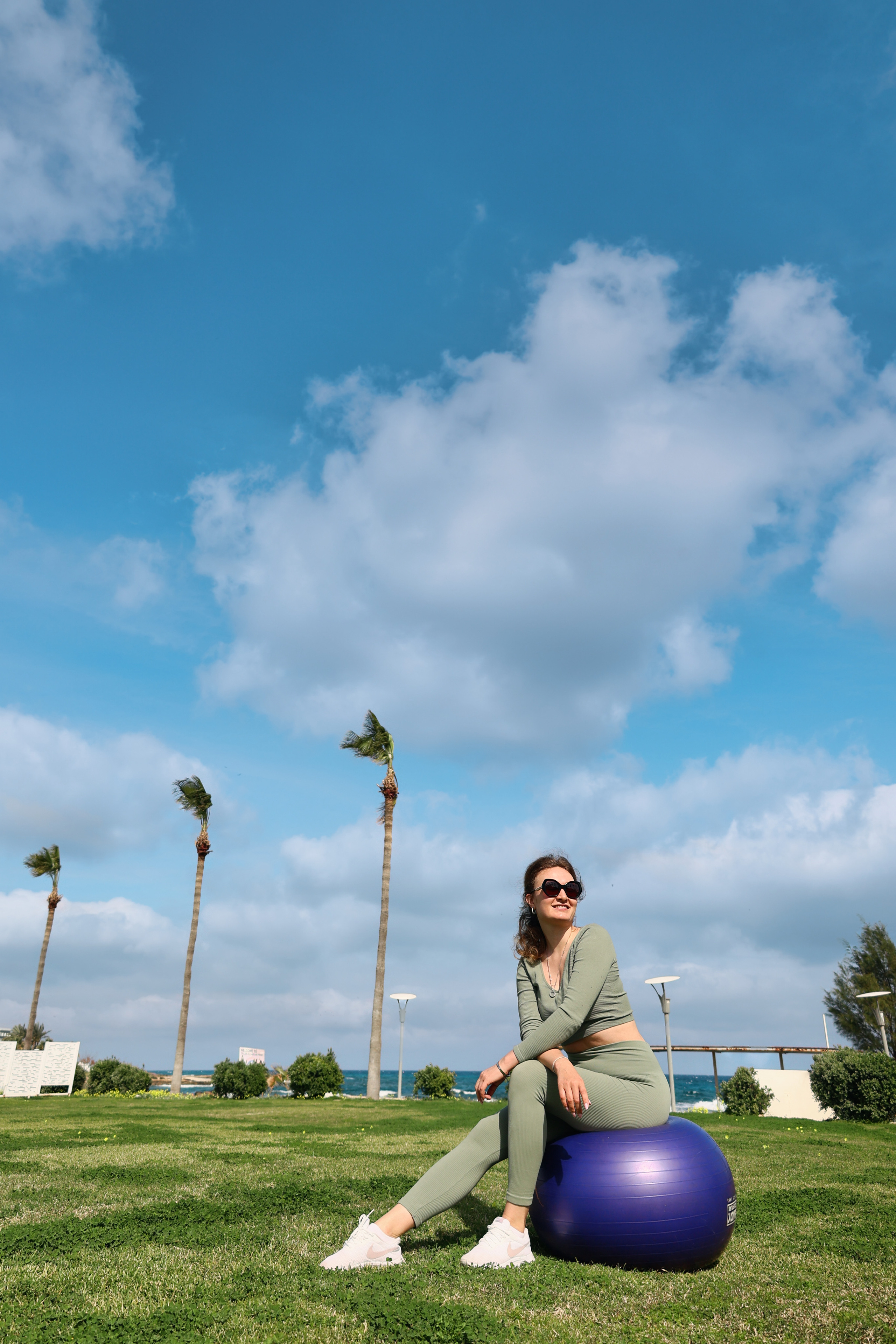 Съемка для фитнес-туров на Кипр. Февраль, 2022. Cyprus Vision. Photos and videos in Cyprus — Ayia Napa, Protaras