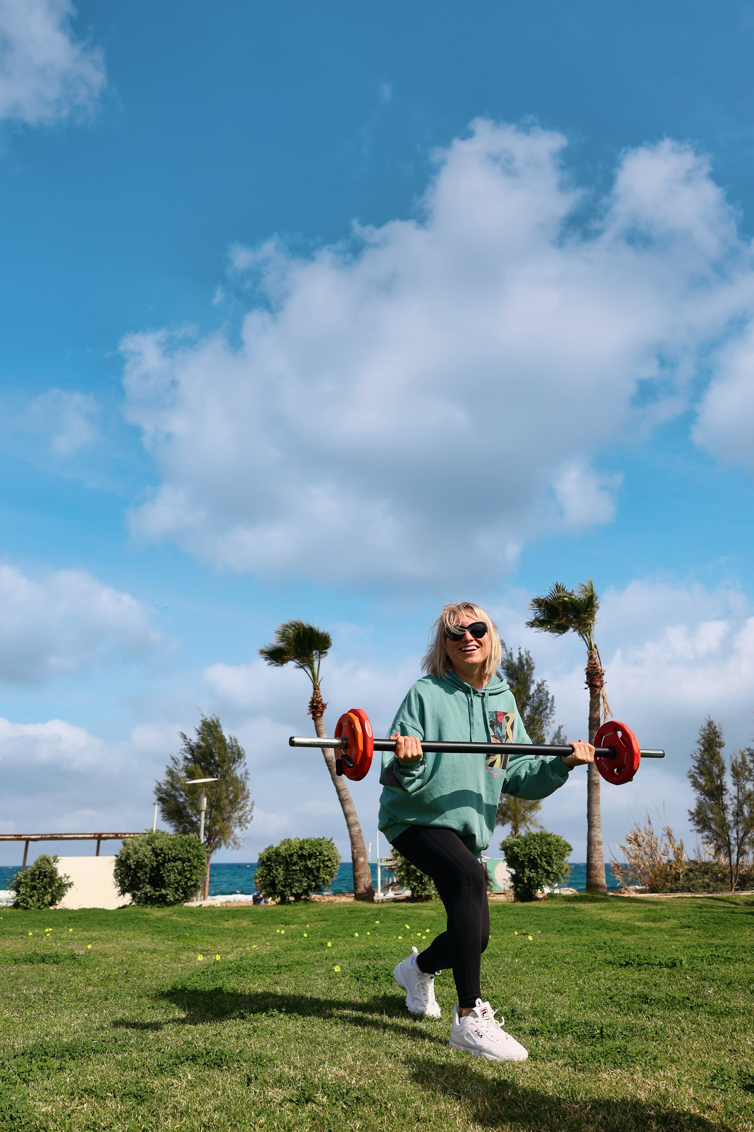 Съемка для фитнес-туров на Кипр. Февраль, 2022. Cyprus Vision. Photos and videos in Cyprus — Ayia Napa, Protaras