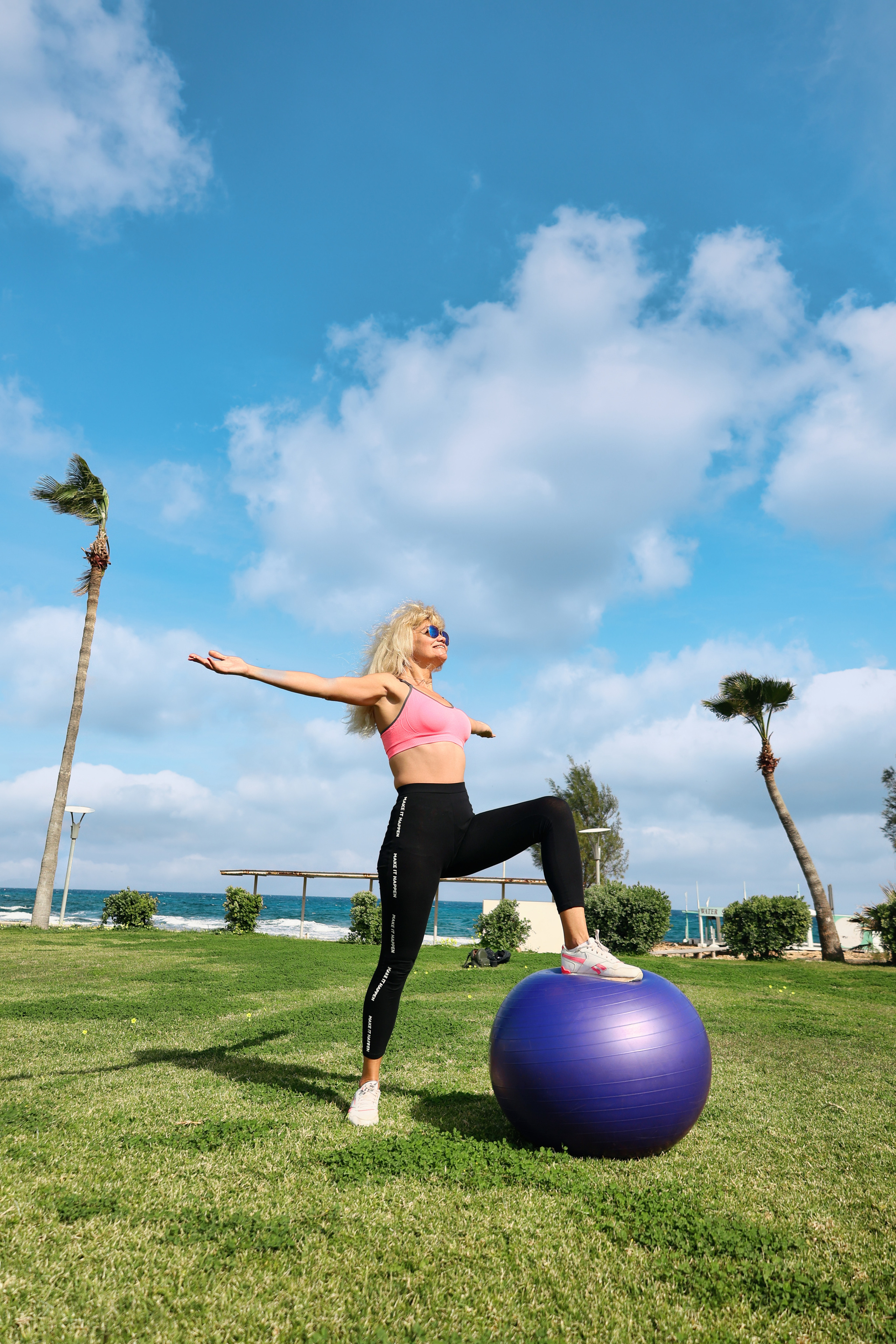 Съемка для фитнес-туров на Кипр. Февраль, 2022. Cyprus Vision. Photos and videos in Cyprus — Ayia Napa, Protaras