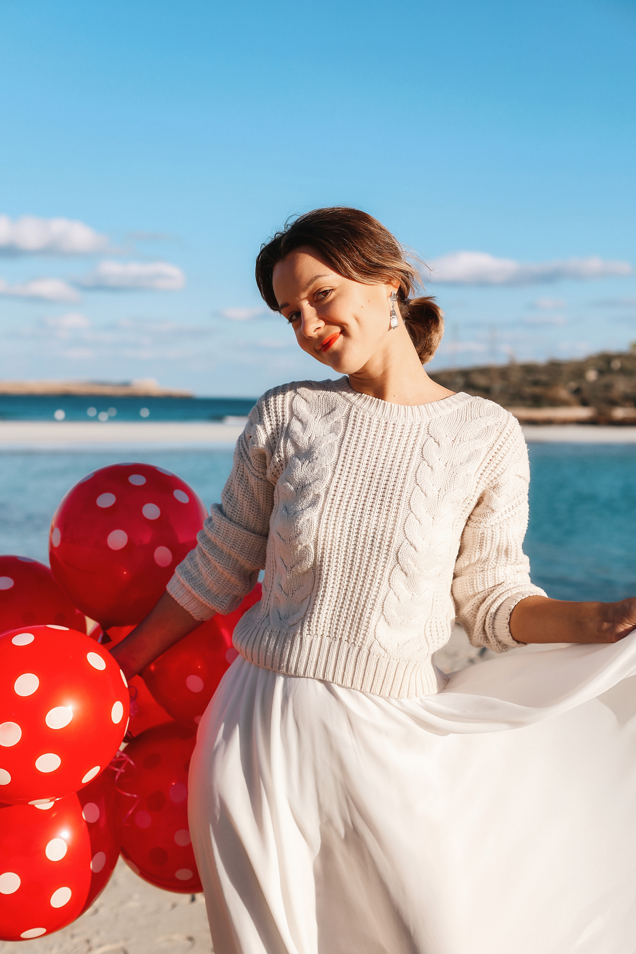 Фотосессия на Нисси Бич (Айя-Напа). Февраль, 2023. Cyprus Vision. Φωτογραφίες και βίντεο στην Κύπρο — Αγία Νάπα, Πρωταράς