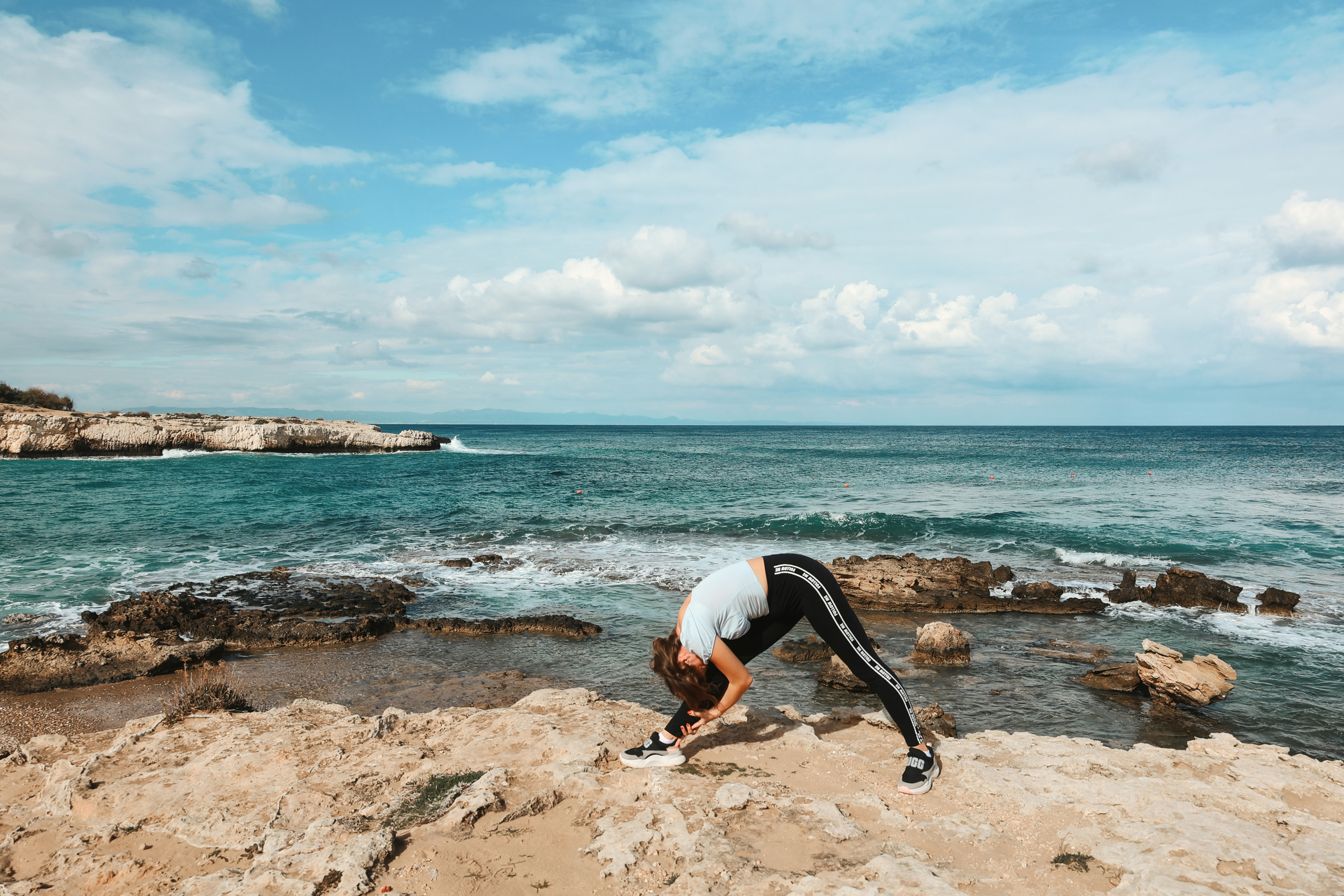 Съемка для фитнес-тренера. Январь, 2022. Cyprus Vision. Фото и видео на Кипре — Айя-Напа, Протарас