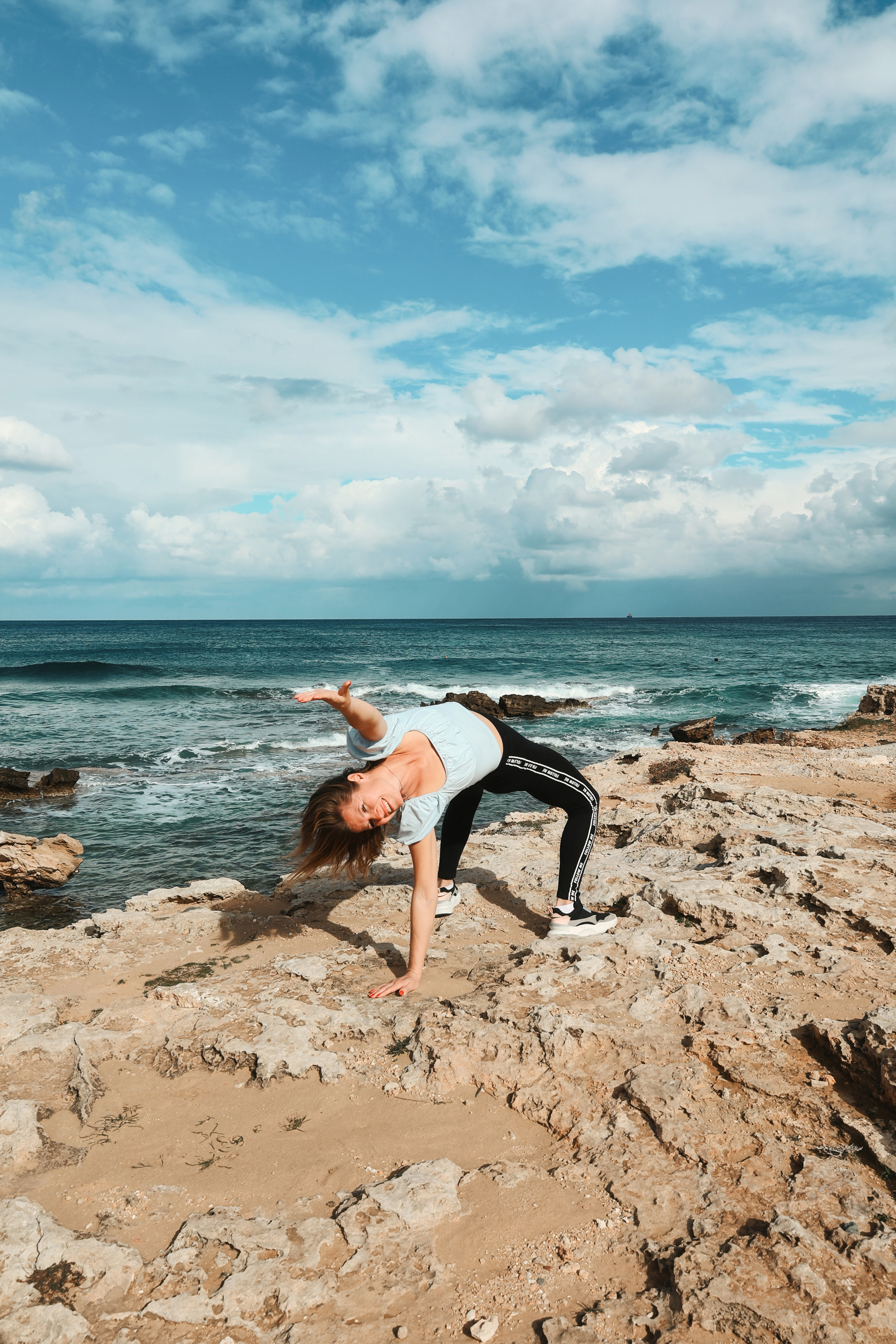 Съемка для фитнес-тренера. Январь, 2022. Cyprus Vision. Фото и видео на Кипре — Айя-Напа, Протарас