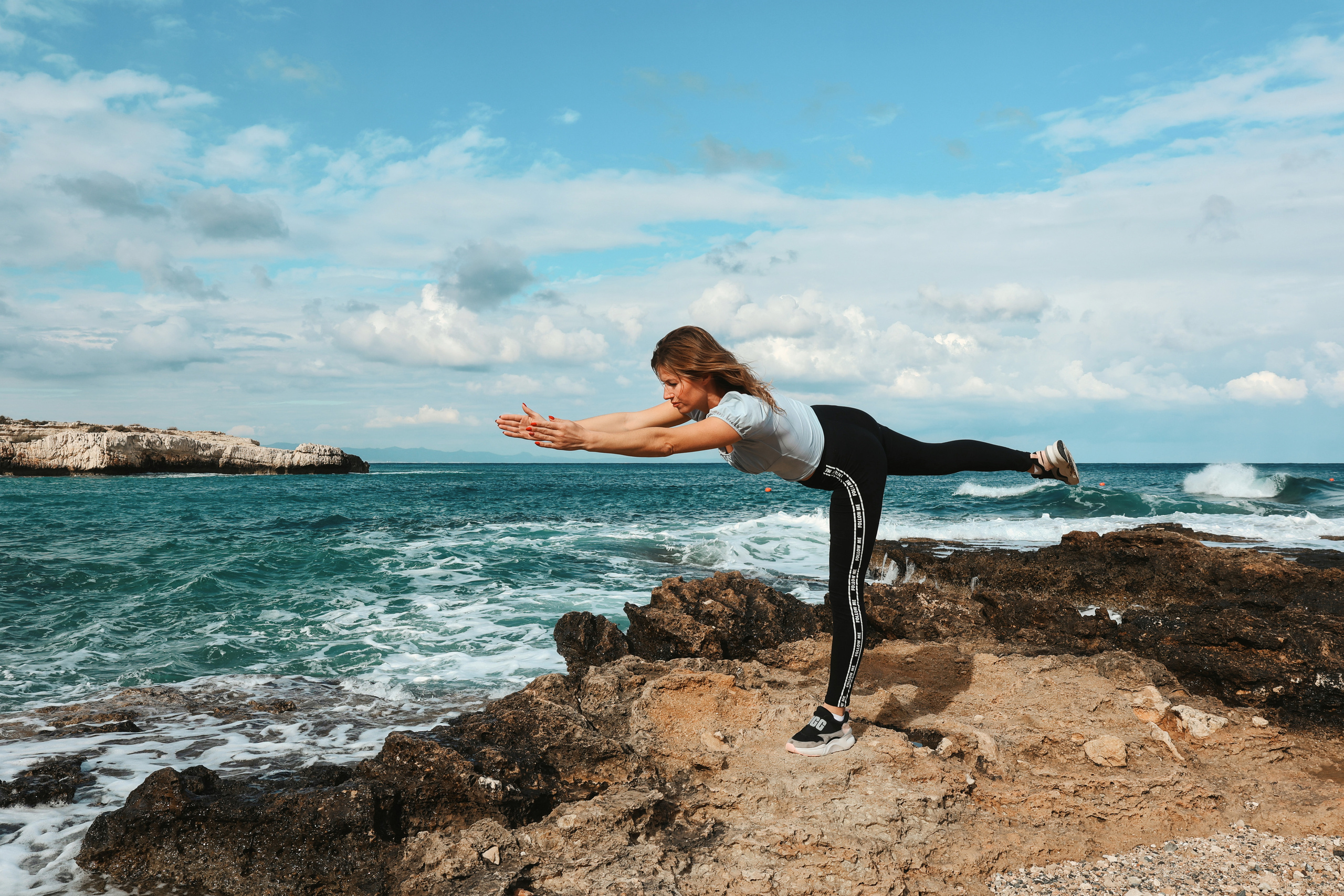 Съемка для фитнес-тренера. Январь, 2022. Cyprus Vision. Фото и видео на Кипре — Айя-Напа, Протарас