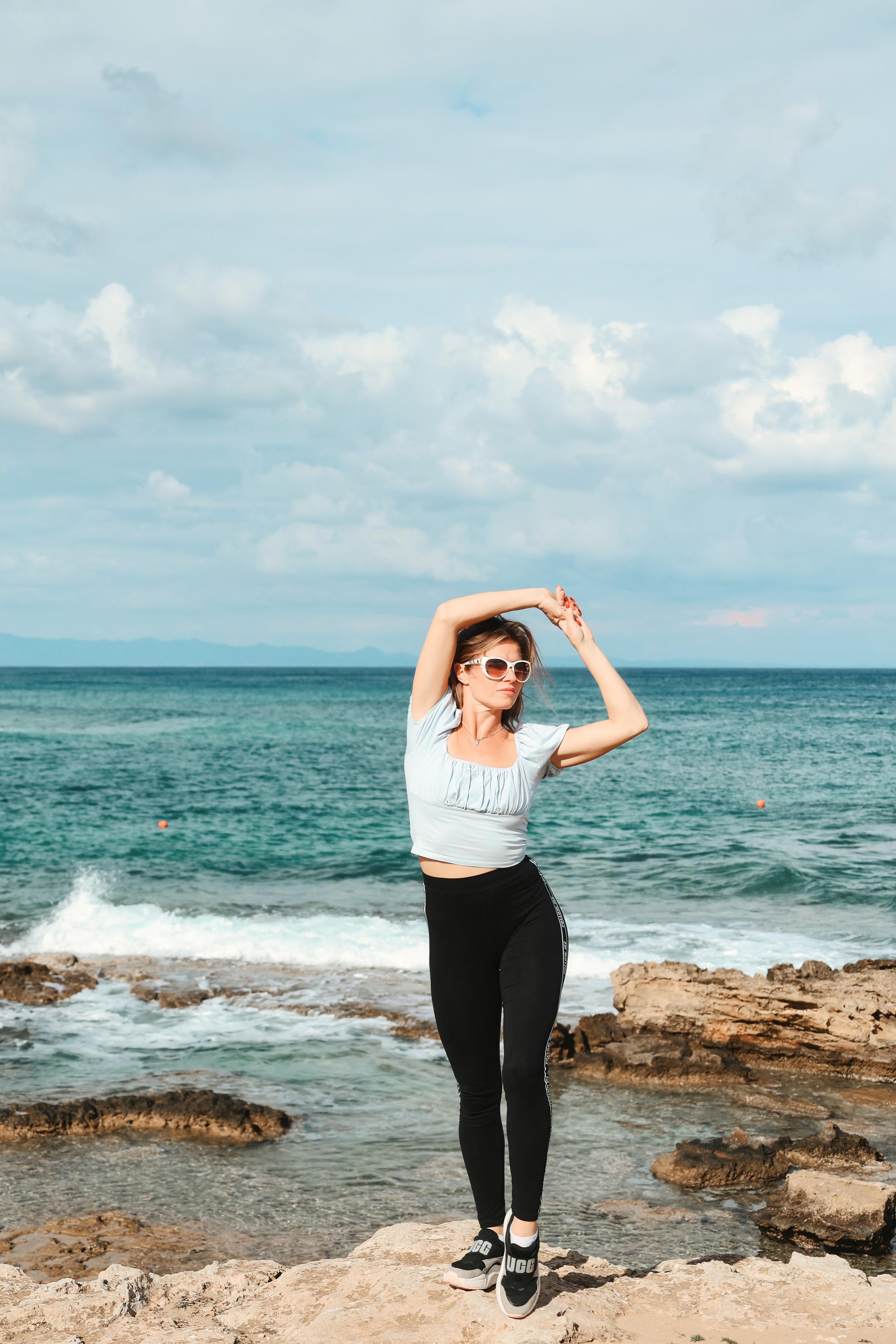 Съемка для фитнес-тренера. Январь, 2022. Cyprus Vision. Фото и видео на Кипре — Айя-Напа, Протарас