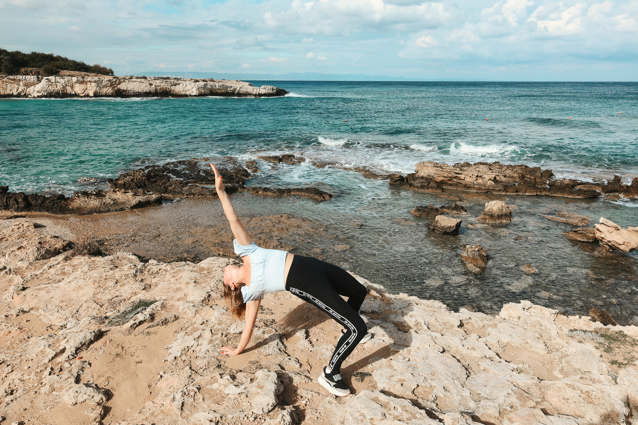 Съемка для фитнес-тренера. Январь, 2022. Cyprus Vision. Фото и видео на Кипре — Айя-Напа, Протарас