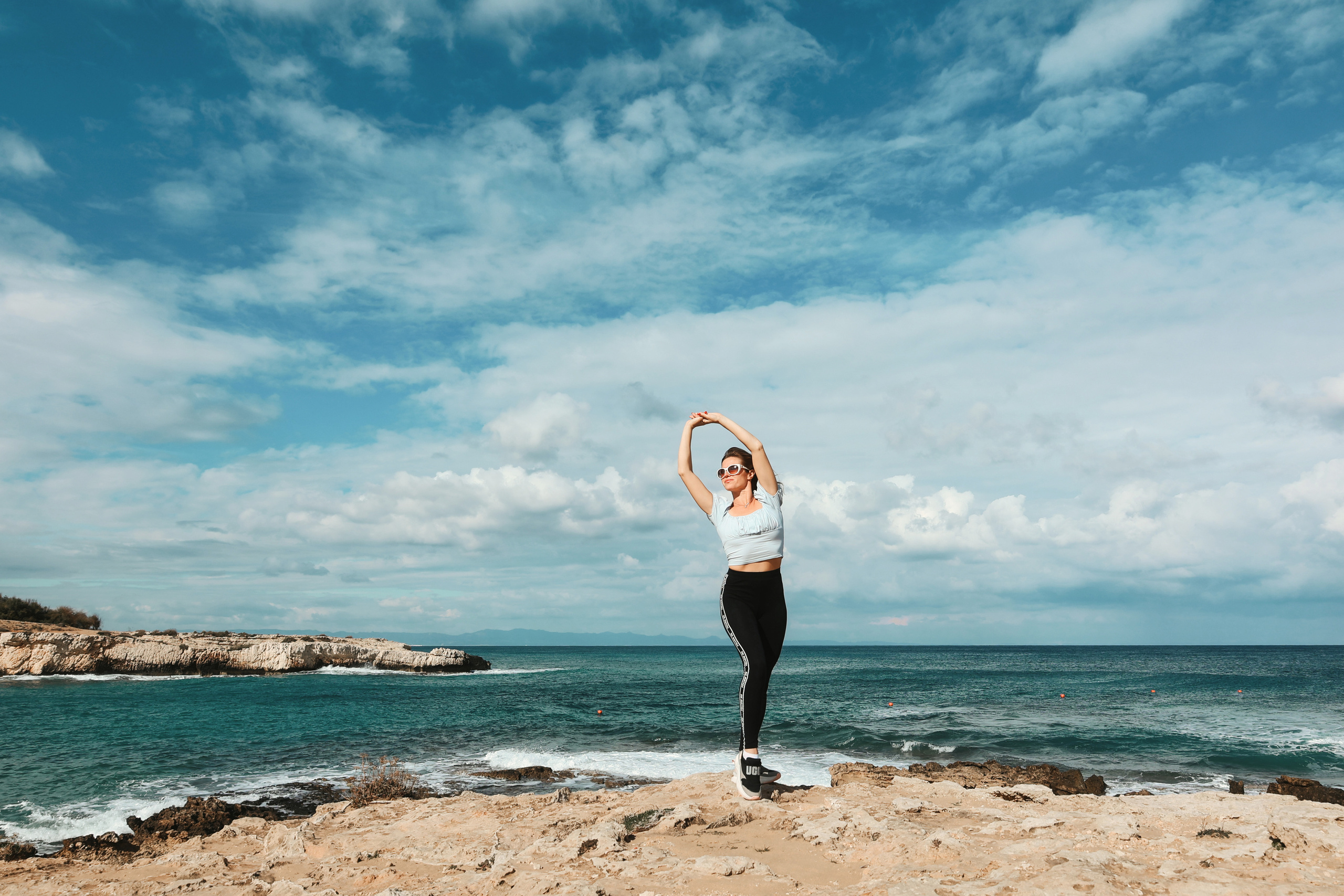 Съемка для фитнес-тренера. Январь, 2022. Cyprus Vision. Фото и видео на Кипре — Айя-Напа, Протарас