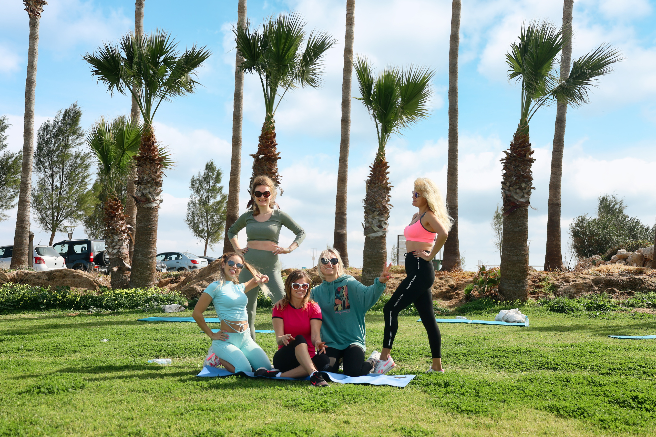 Съемка для фитнес-туров на Кипр. Февраль, 2022. Cyprus Vision. Photos and videos in Cyprus — Ayia Napa, Protaras