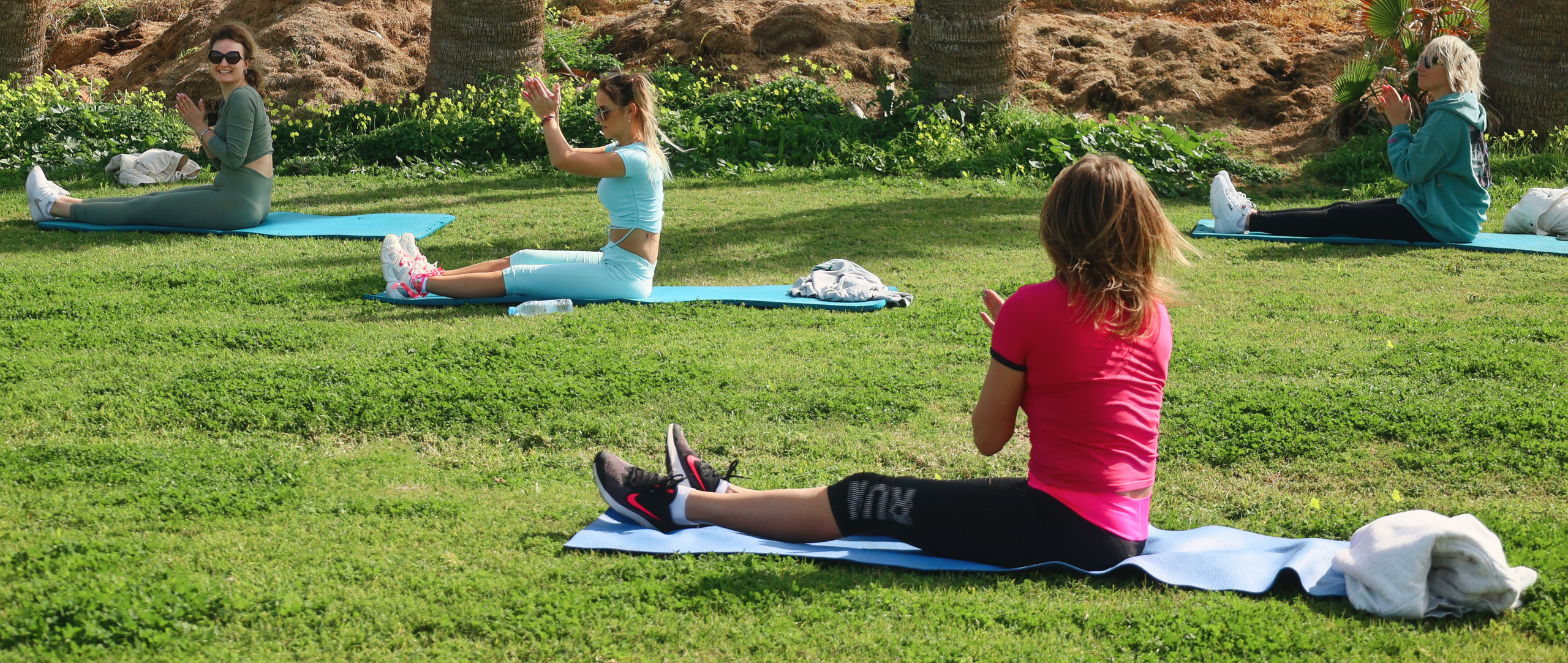 Съемка для фитнес-туров на Кипр. Февраль, 2022. Cyprus Vision. Photos and videos in Cyprus — Ayia Napa, Protaras