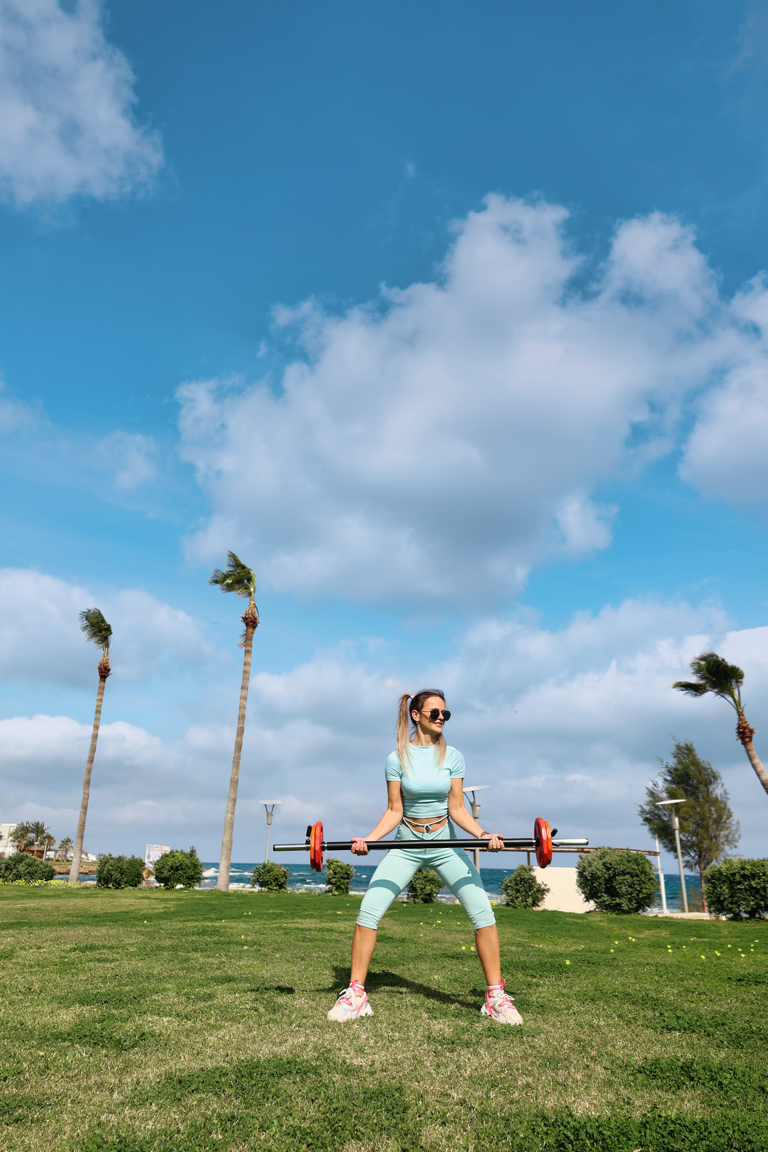 Съемка для фитнес-туров на Кипр. Февраль, 2022. Cyprus Vision. Photos and videos in Cyprus — Ayia Napa, Protaras