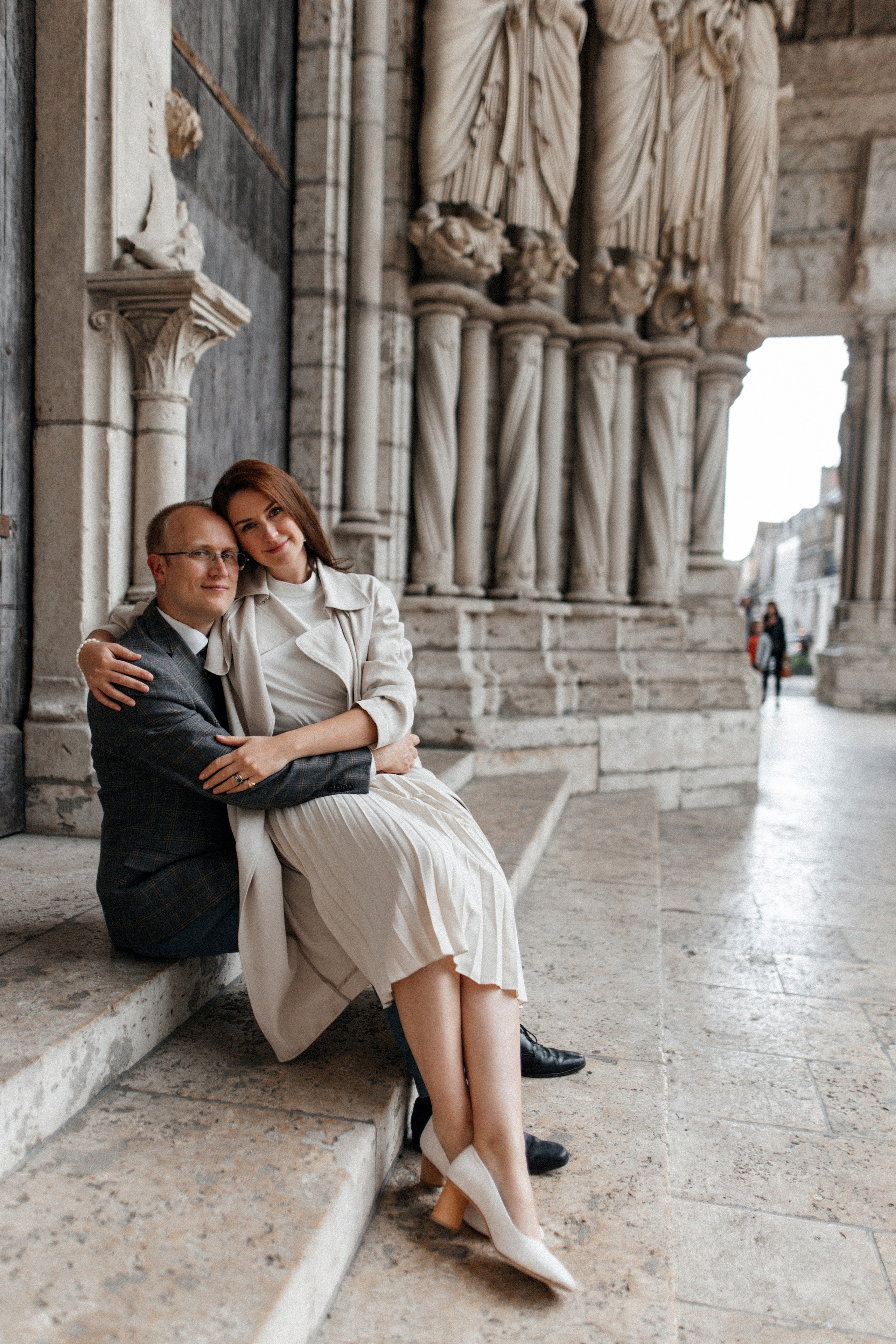 Un jour près de la Cathedral. Photographe à Chartres Ekaterina Kudinova