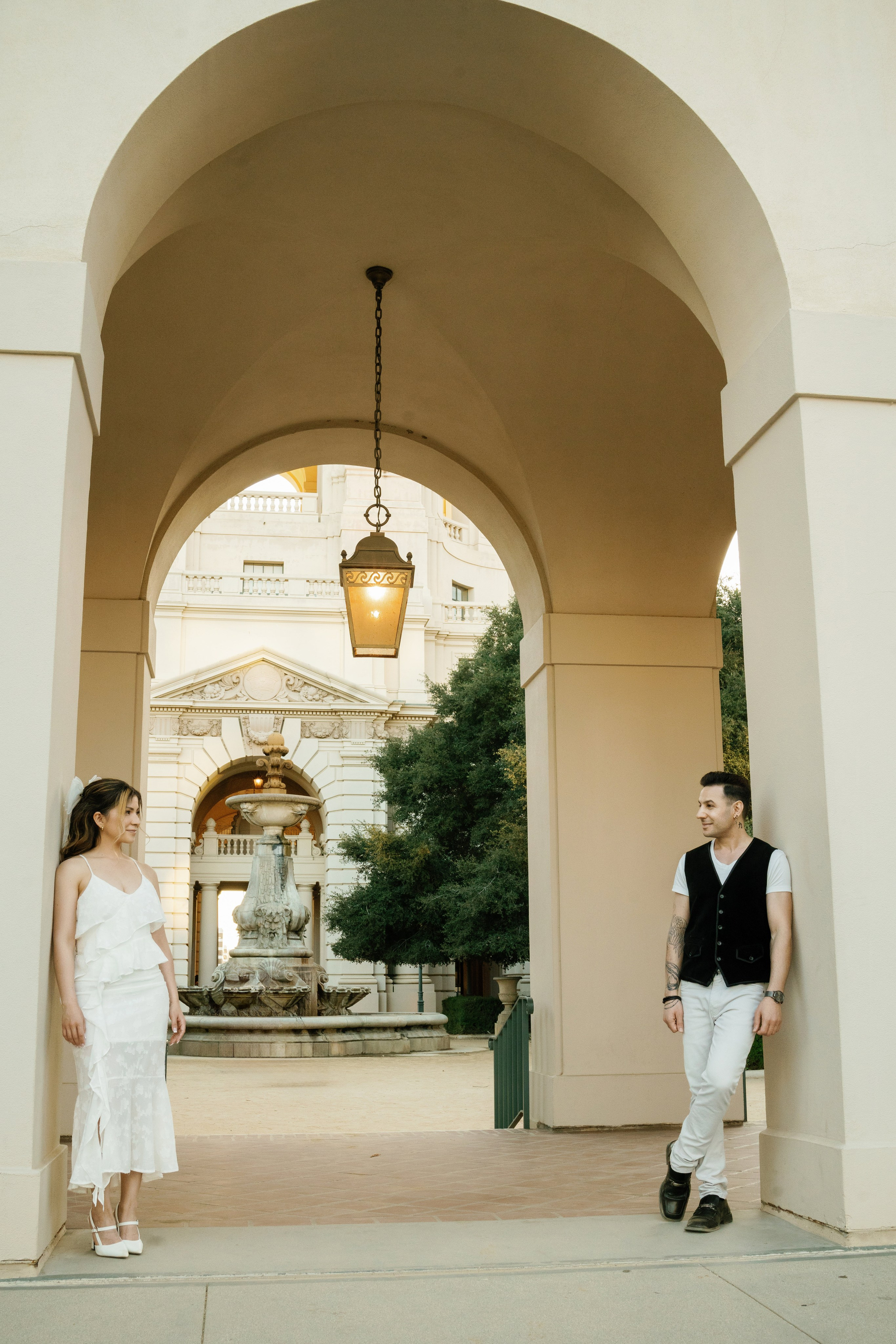 Pasadena City Hall Engagement Photoshoot, California. Wedding Photography & Videography Team in California, Los Angeles, San Francisco, San Diego and Travel