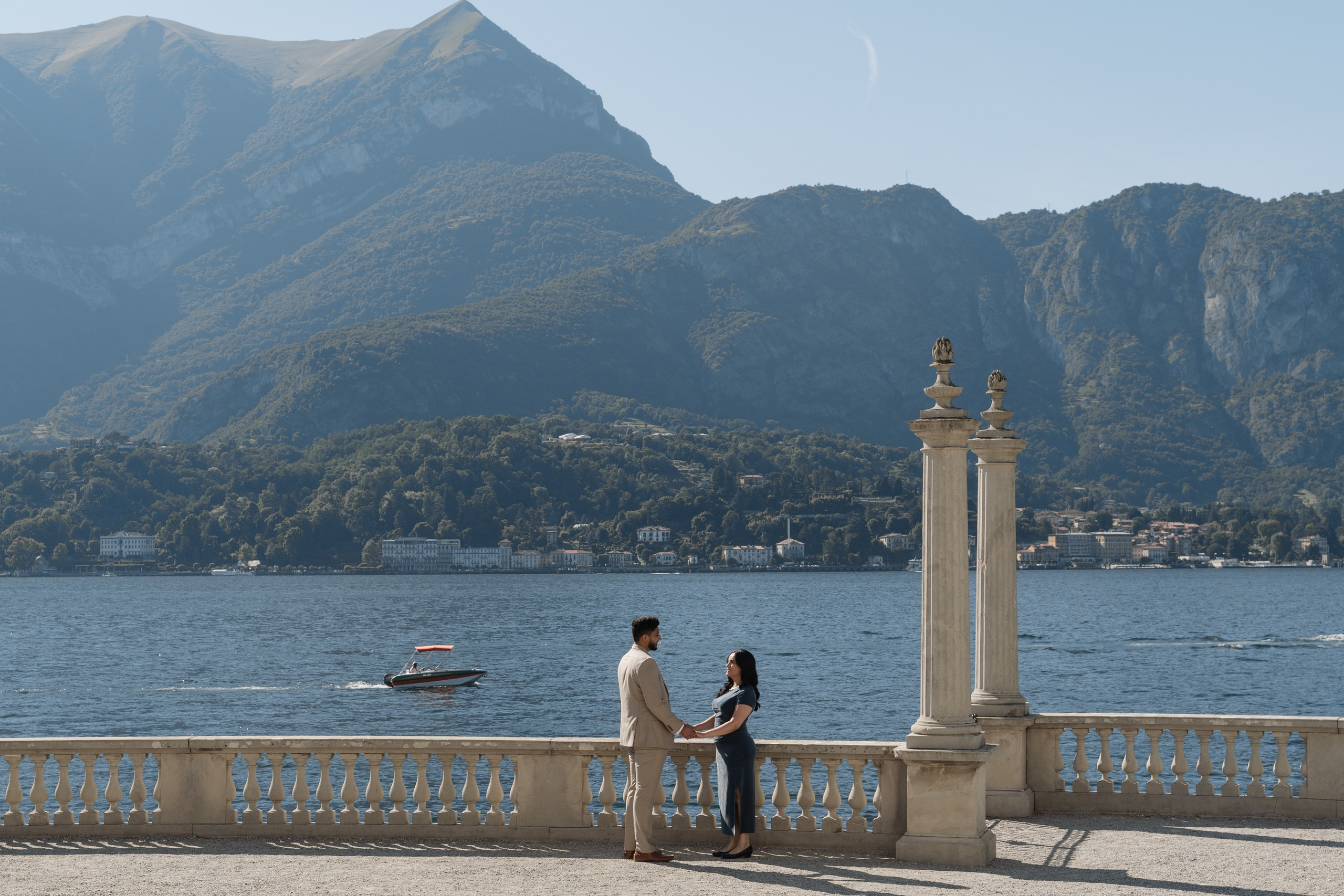 Villa Melzi Secret Proposal. Lake Como Proposal Photographer | Surprise Proposals & Engagements