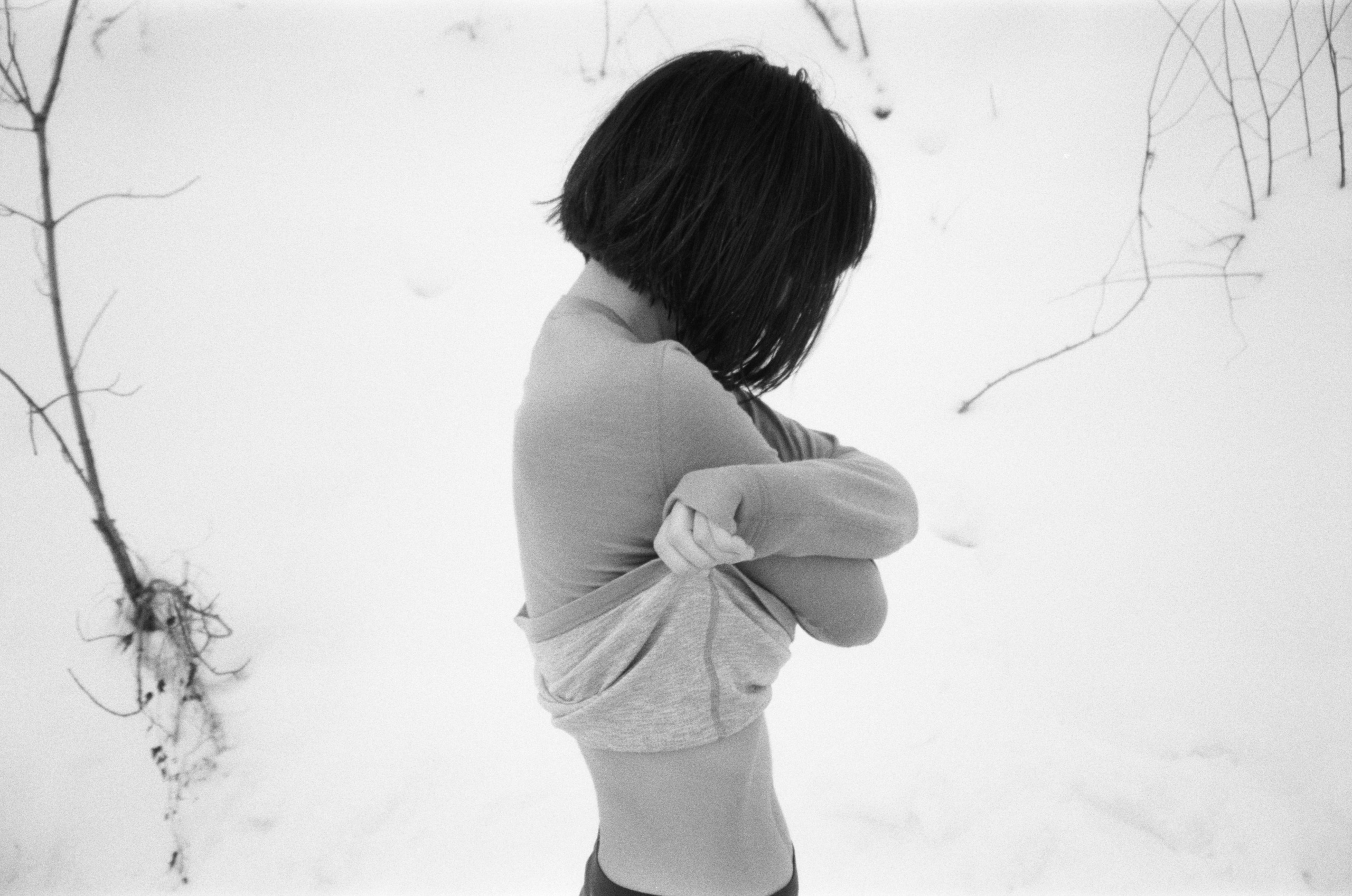 Marina, Winter swim. Chloé Heller — Fine Art / Documentary Photography