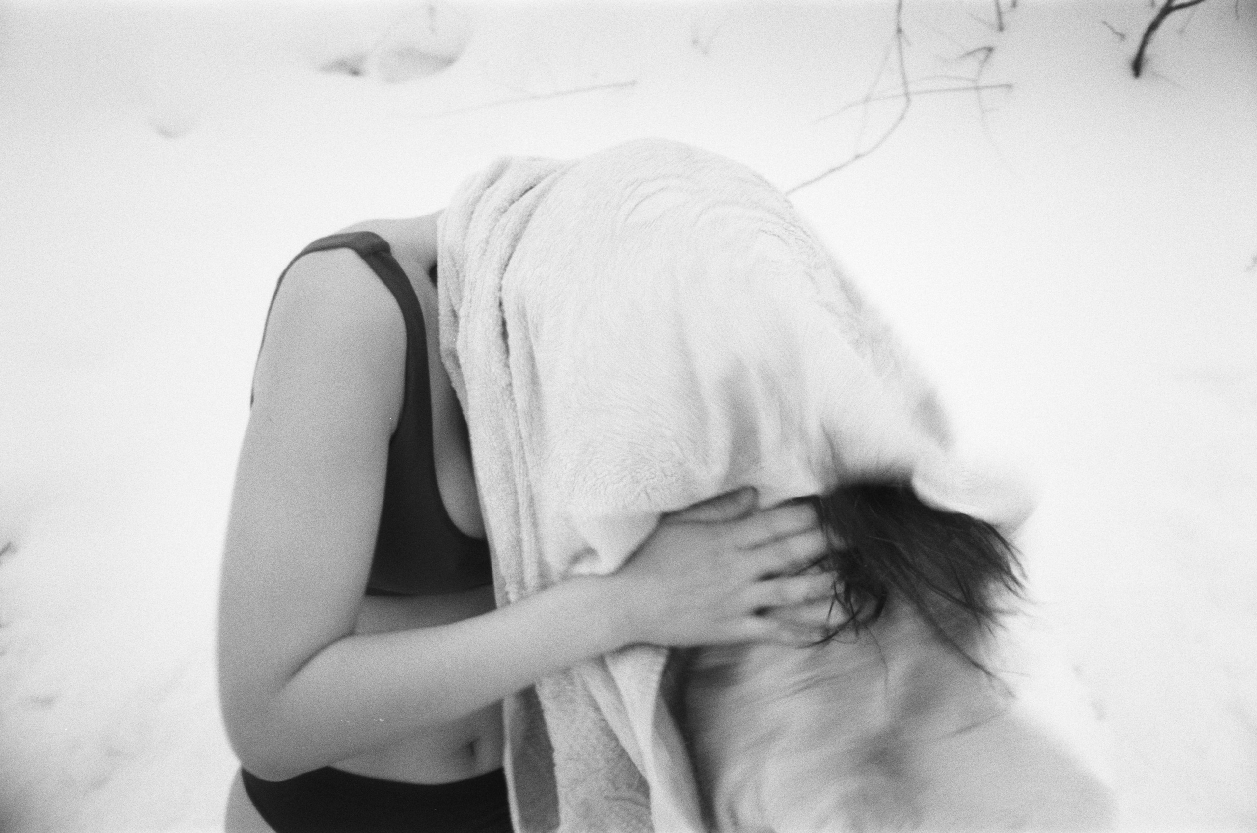 Marina, Winter swim. Chloé Heller — Fine Art / Documentary Photography