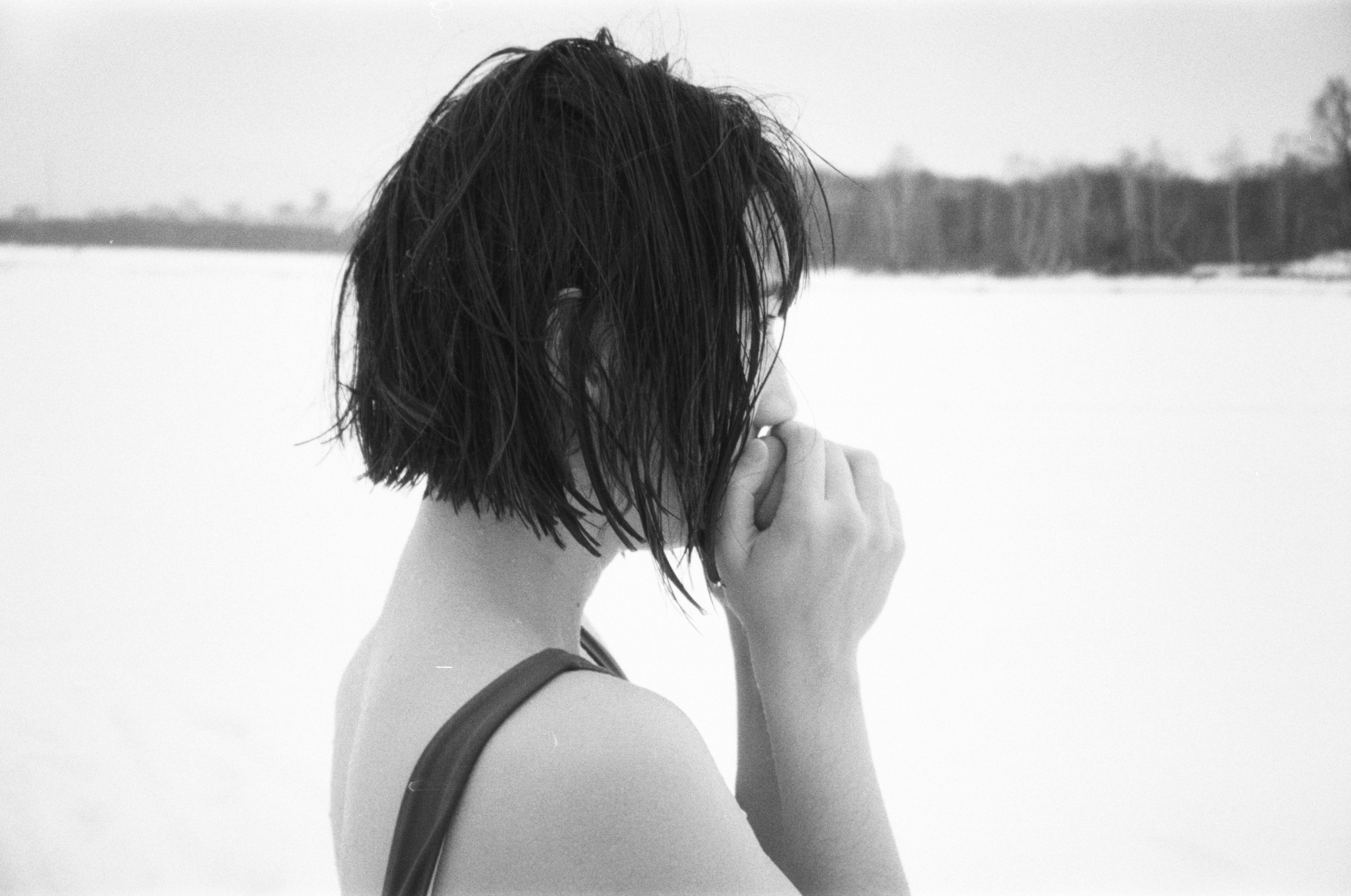 Marina, Winter swim. Chloé Heller — Fine Art / Documentary Photography
