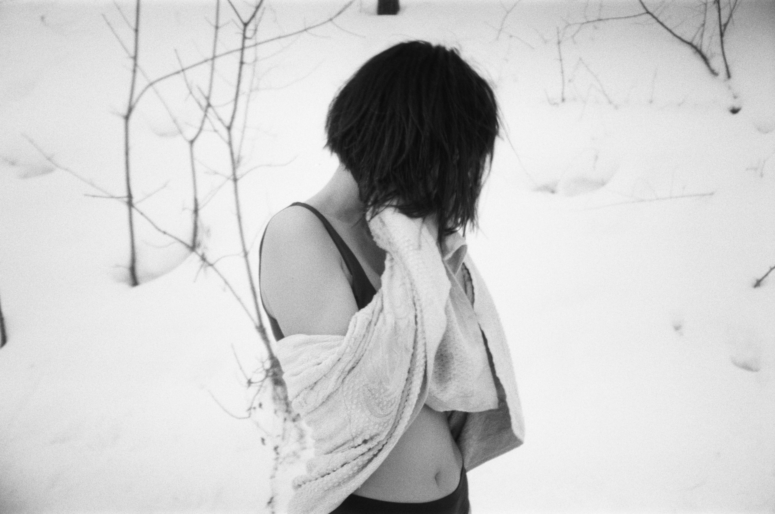 Marina, Winter swim. Chloé Heller — Fine Art / Documentary Photography
