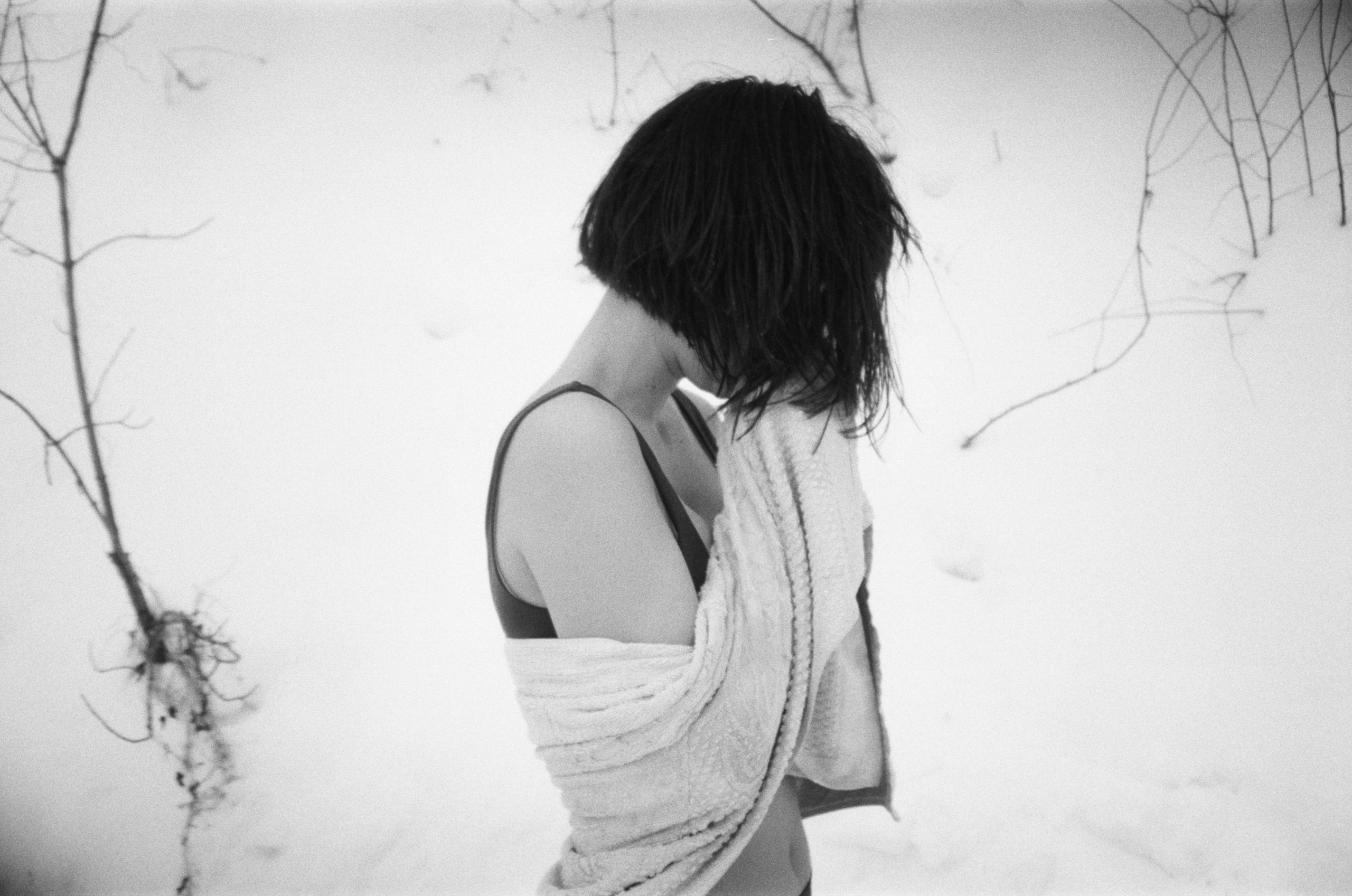 Marina, Winter swim. Chloé Heller — Fine Art / Documentary Photography