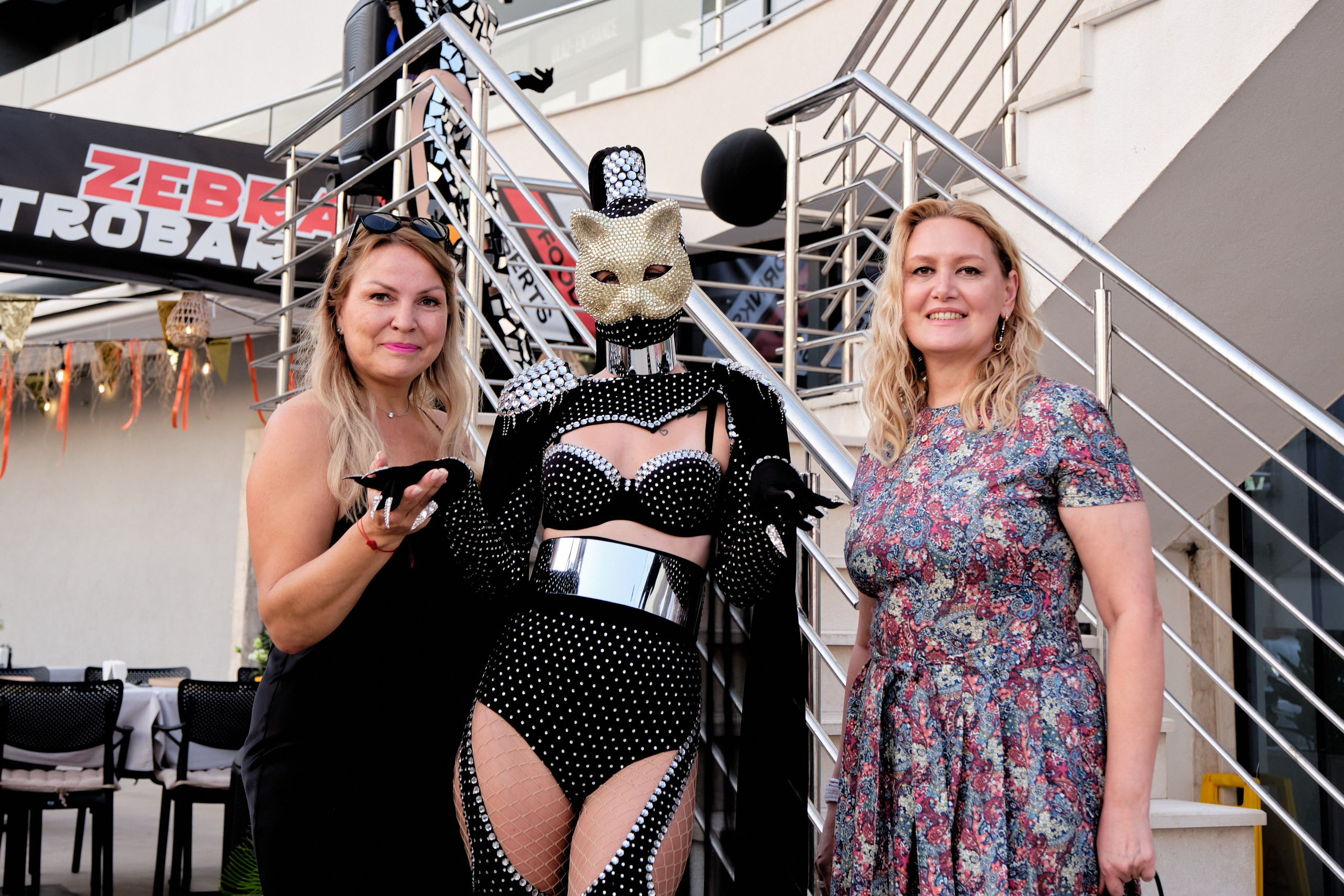 Photo report from the Zebra Restaurant’s birthday celebration. Becici, Montenegro. Photographer, photo artist Alena Novgorodtseva