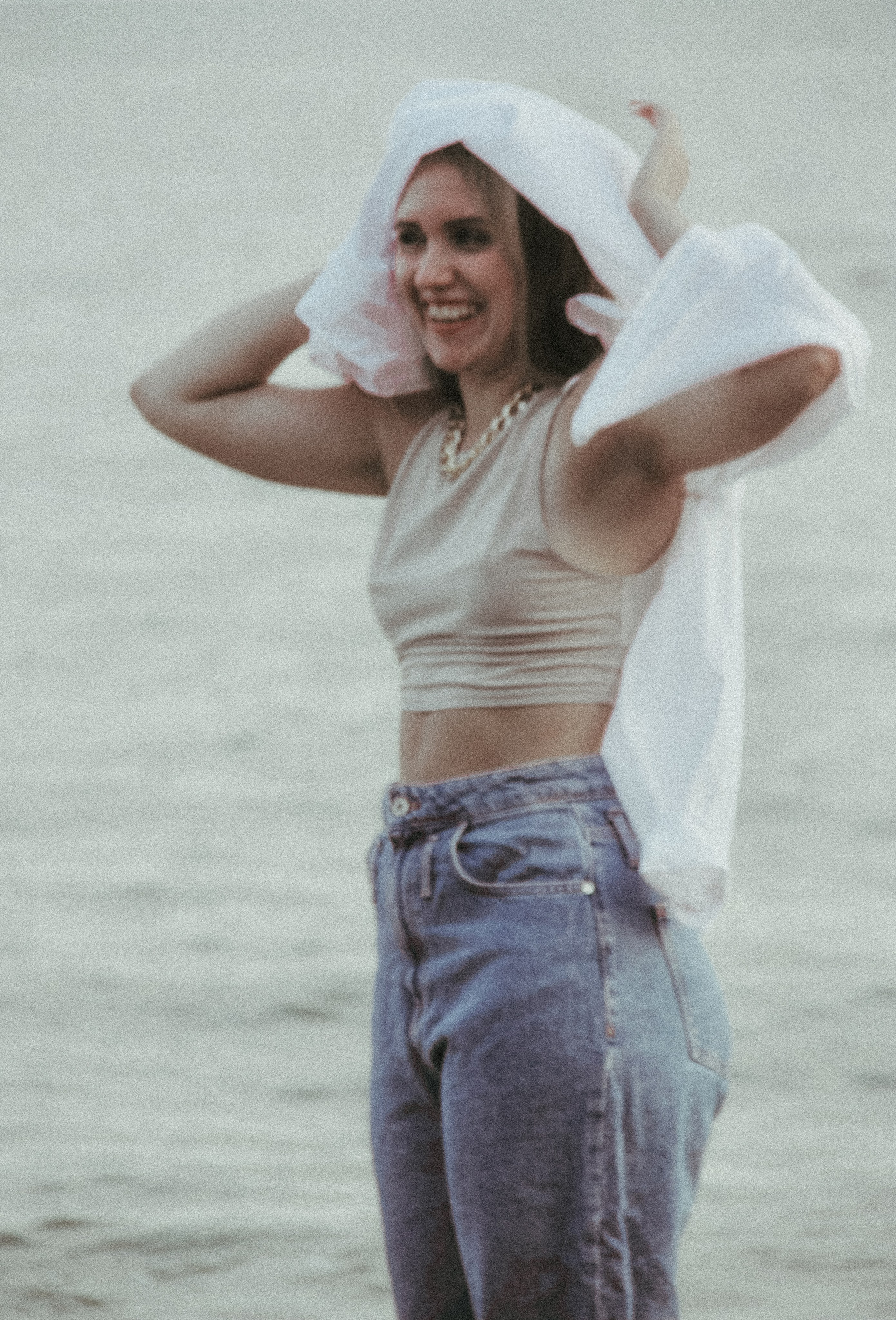 Dasha / sea walk. Photographer in Gothenburg Aleksandra Stroganova