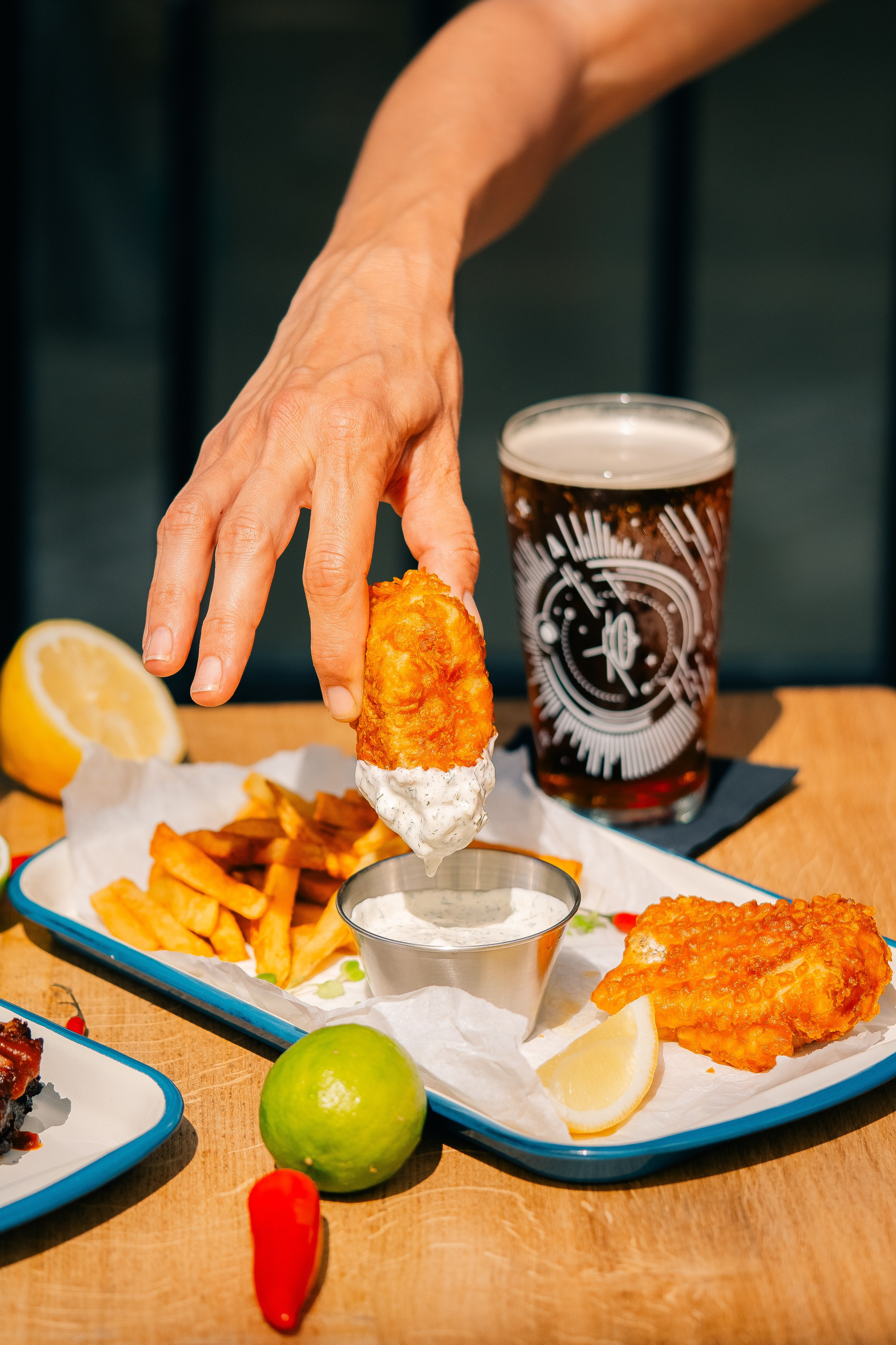 Menu de verão do bar Voyager 1. Maria Sher. Fotógrafa profissional do Porto, Portugal